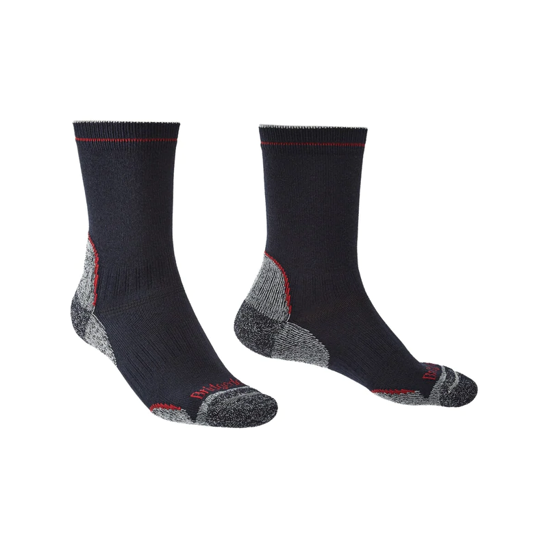 Bridgedale 710132 Lightweight Coolmax Performance Boot Navy/Red