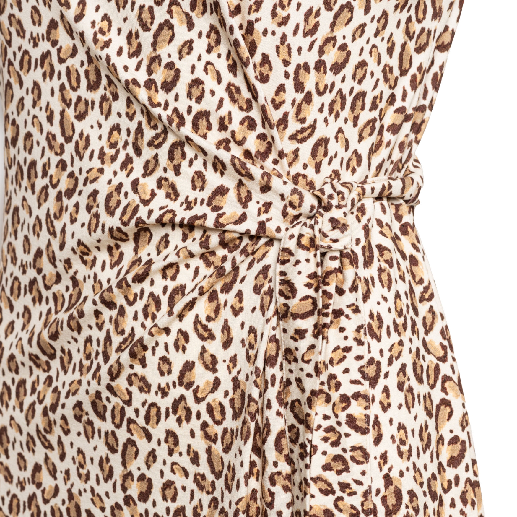 &Co DR278 Jurk Lizzy Animal Ecru Multi