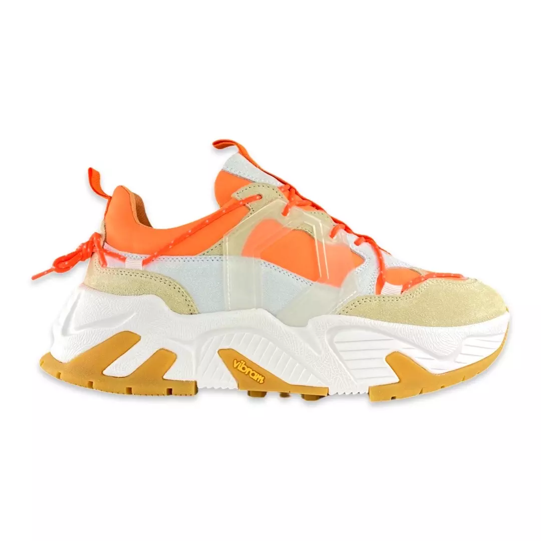 Mikakus Women New Boom Sneaker Peach