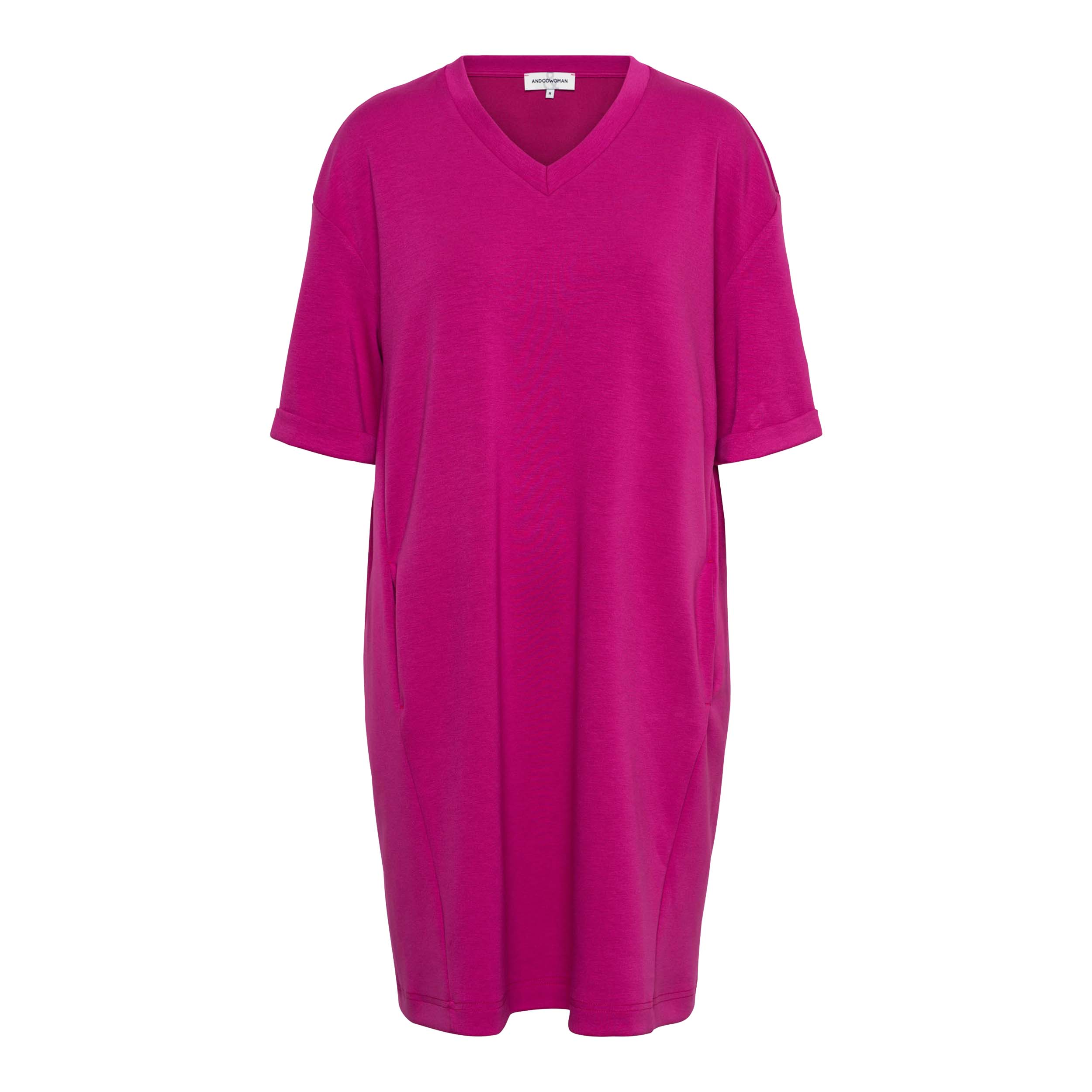 &Co DR305 Jurk Isabel Fuchsia