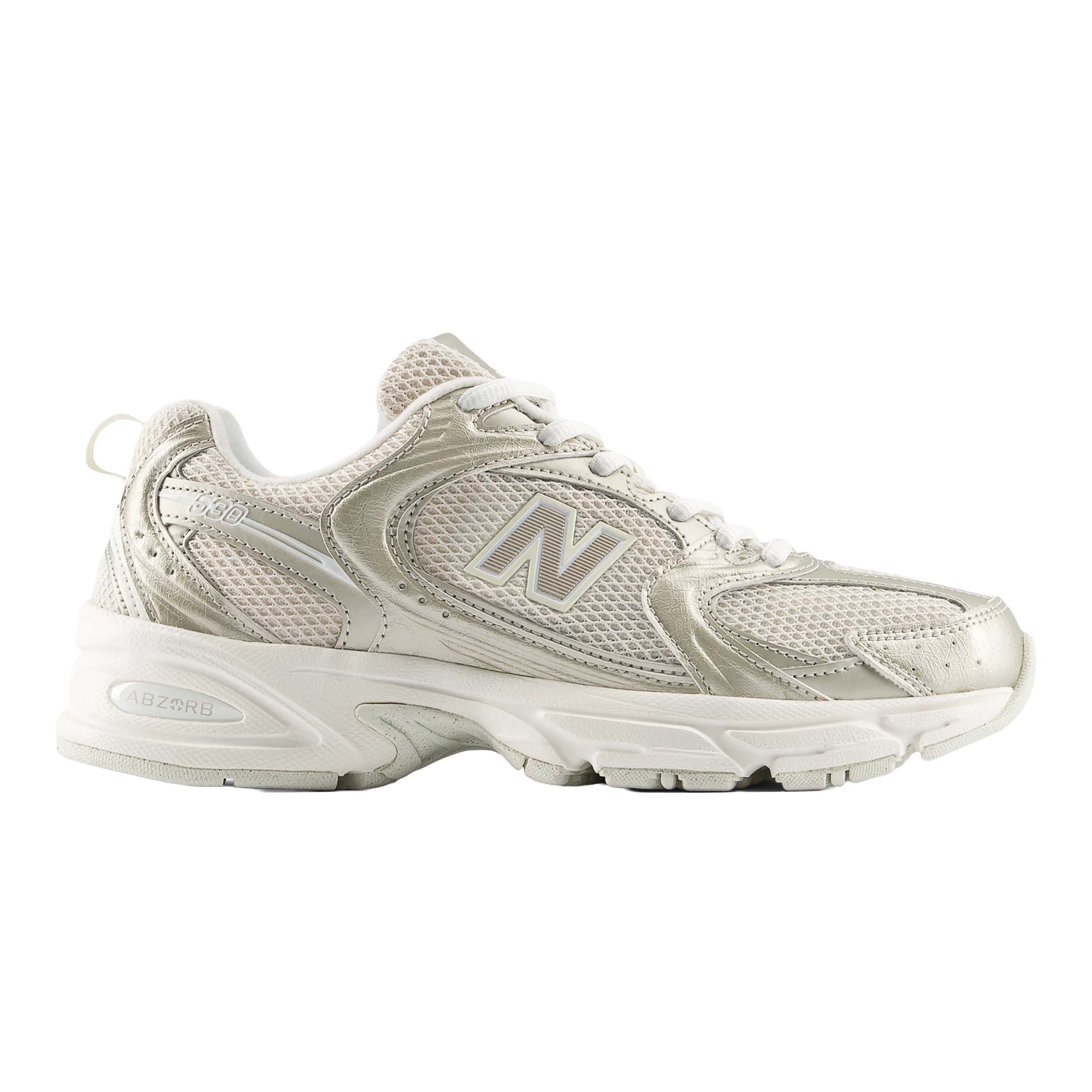 New Balance 530 Sneaker Metallic Gold/Linen