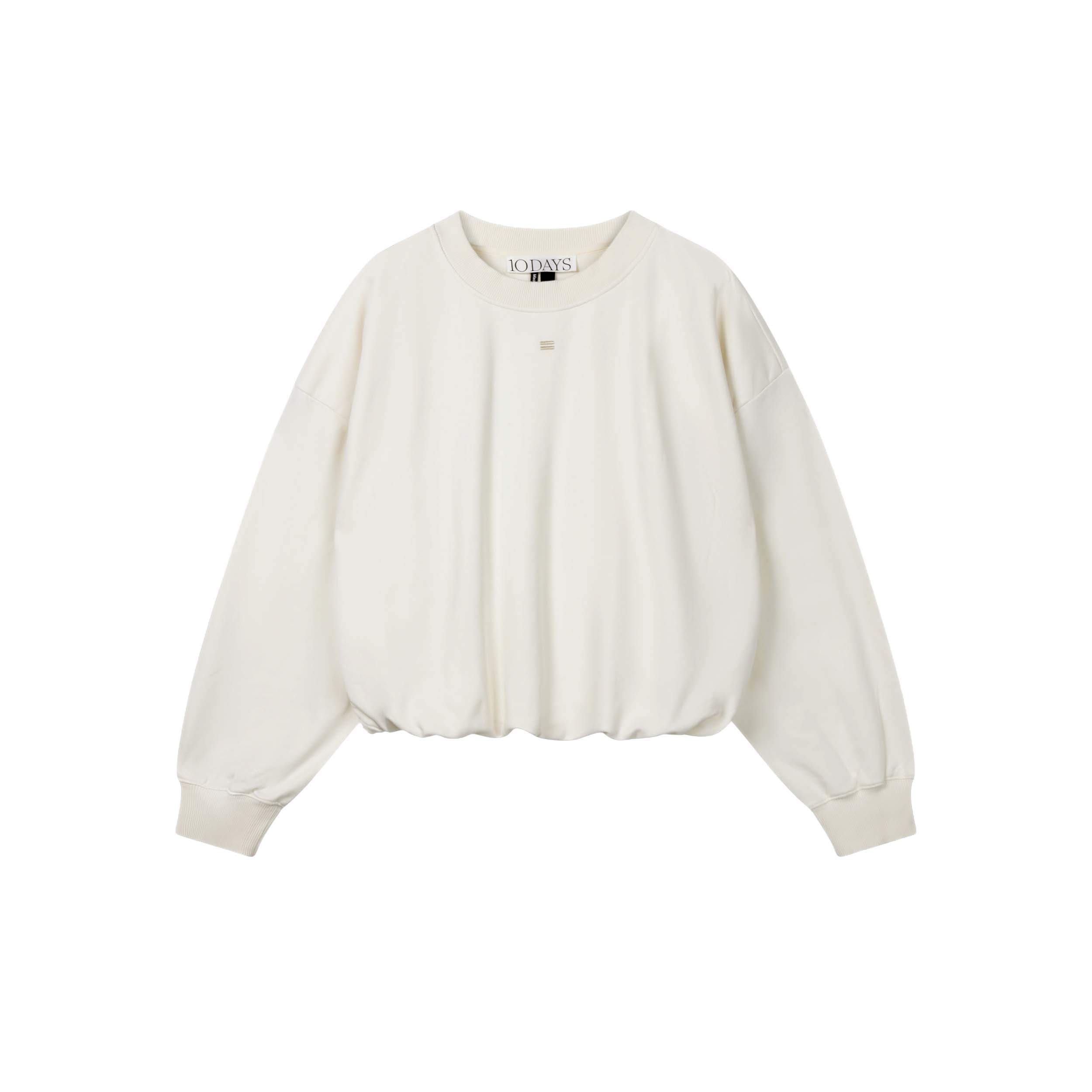 10DAYS 20-820-6201 Trui Pleated Curly 10 Pearl