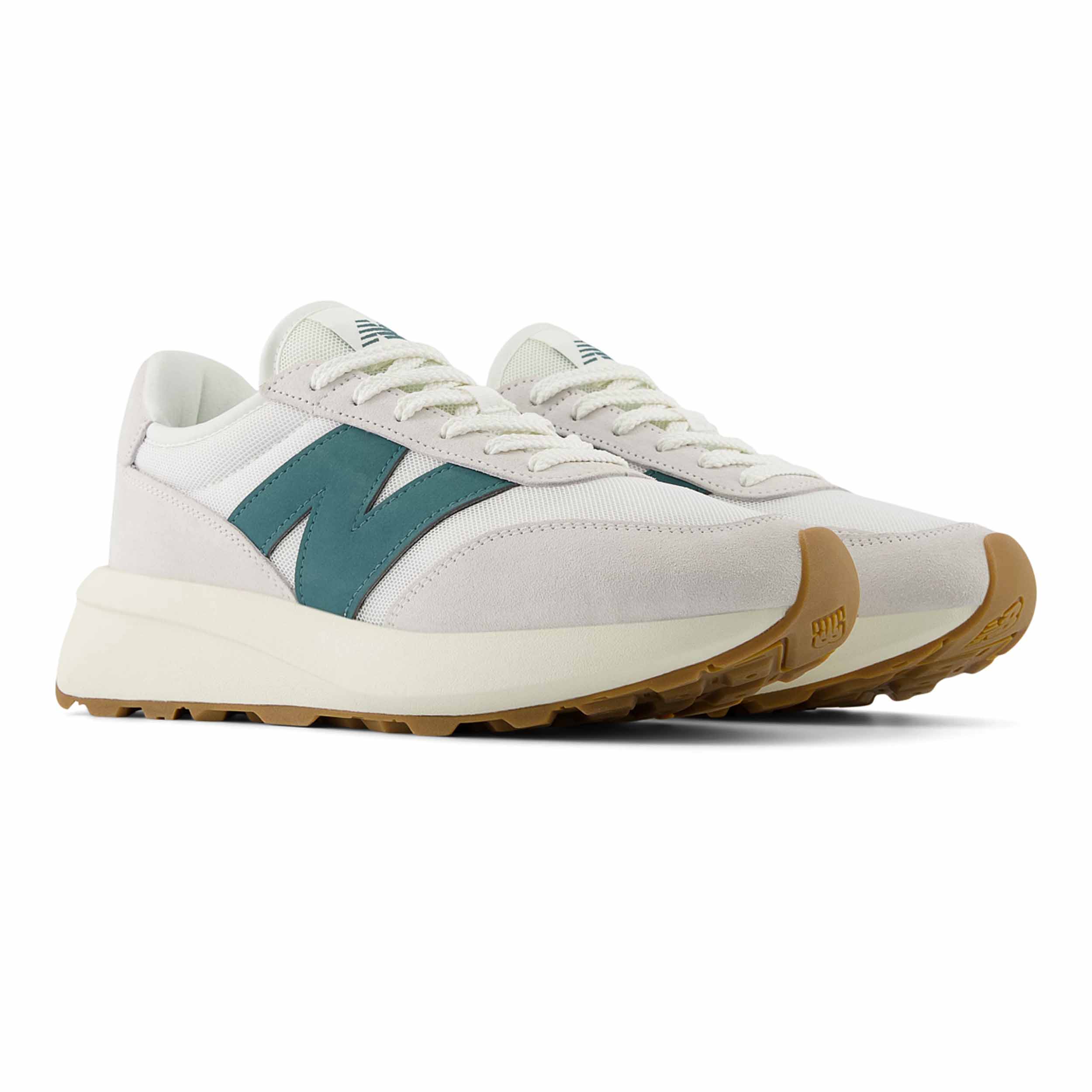 New Balance 370 Sneaker Sea Salt/New Spruce