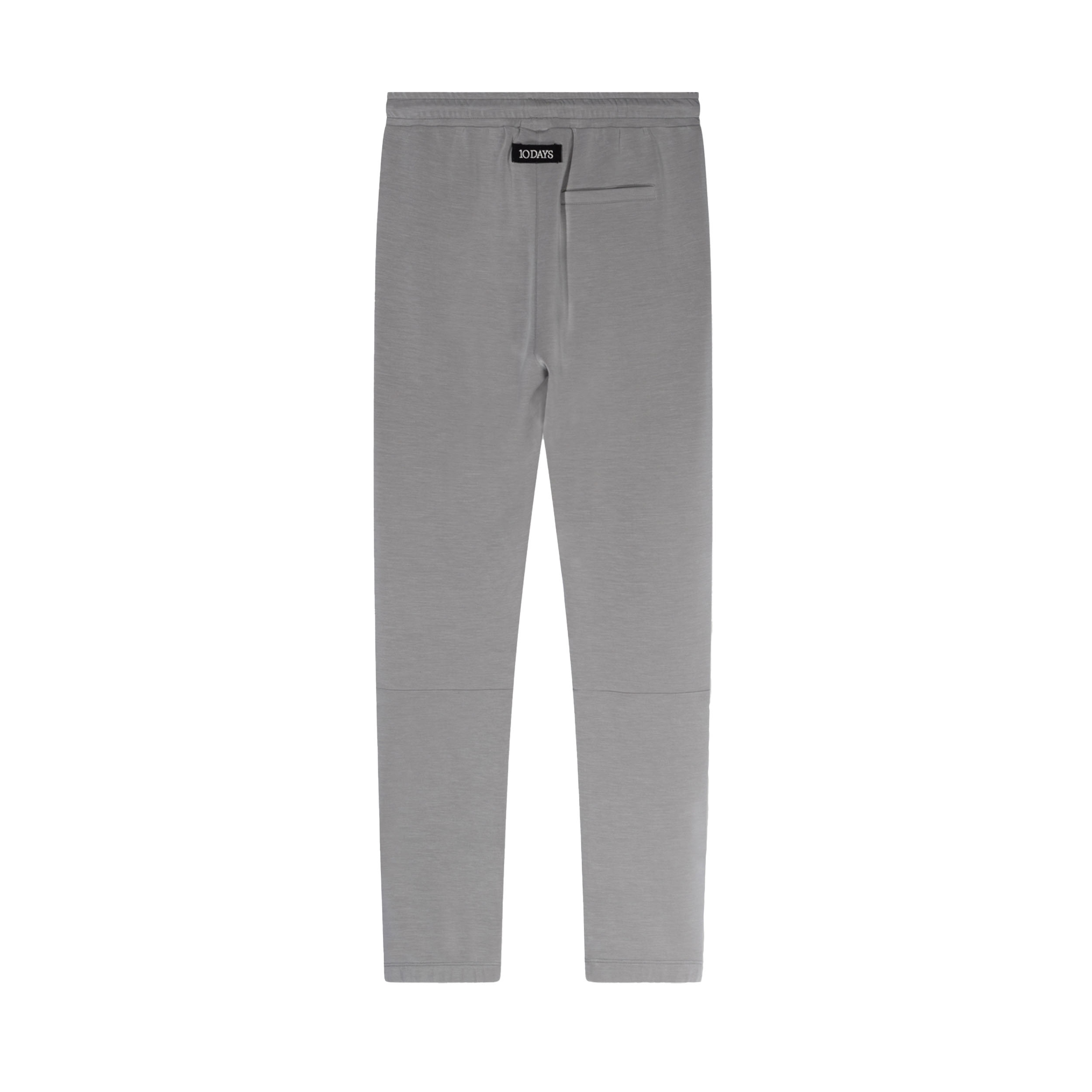 10DAYS 20-004-4203 Broek Cropped Scuba Graphite Long