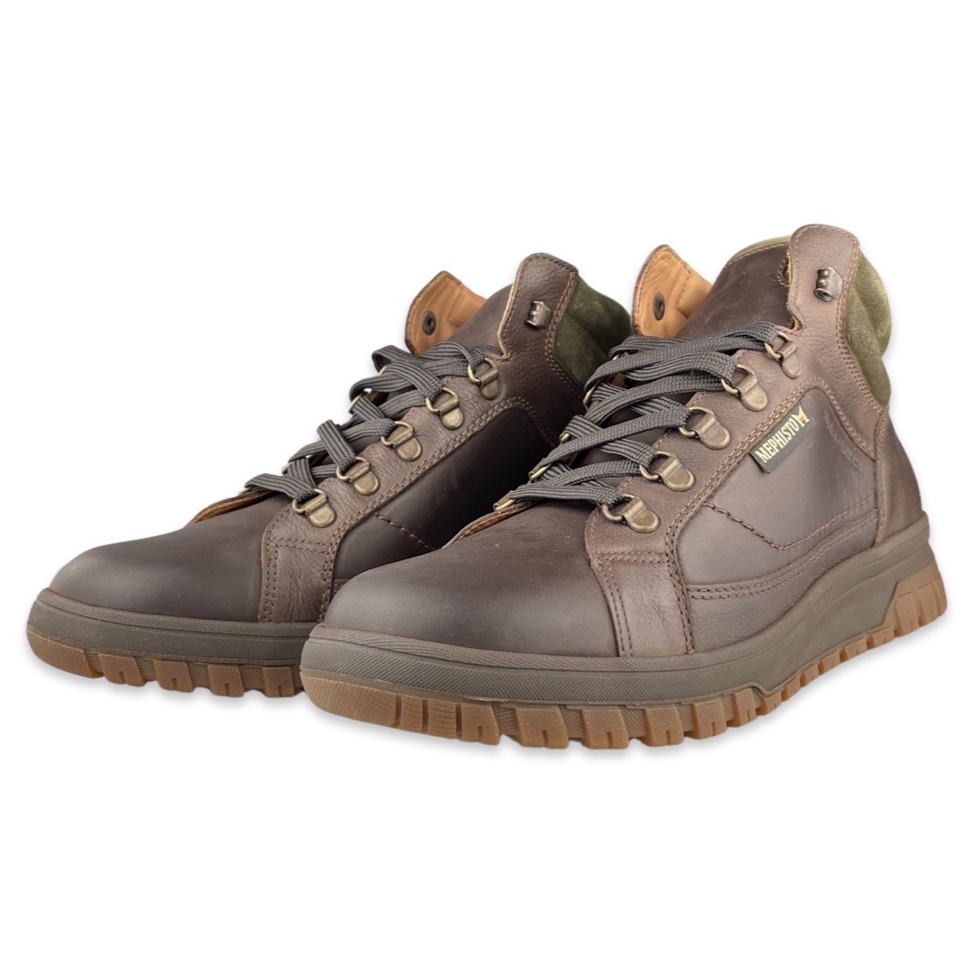 Mephisto Pitt Boot Dark Brown Green