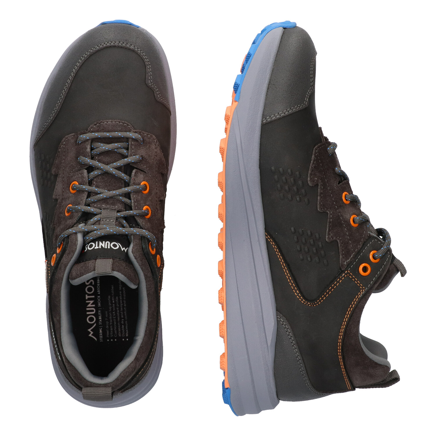 Mountos 724150 Wandelschoen Ourea Low Men Grey/Grey