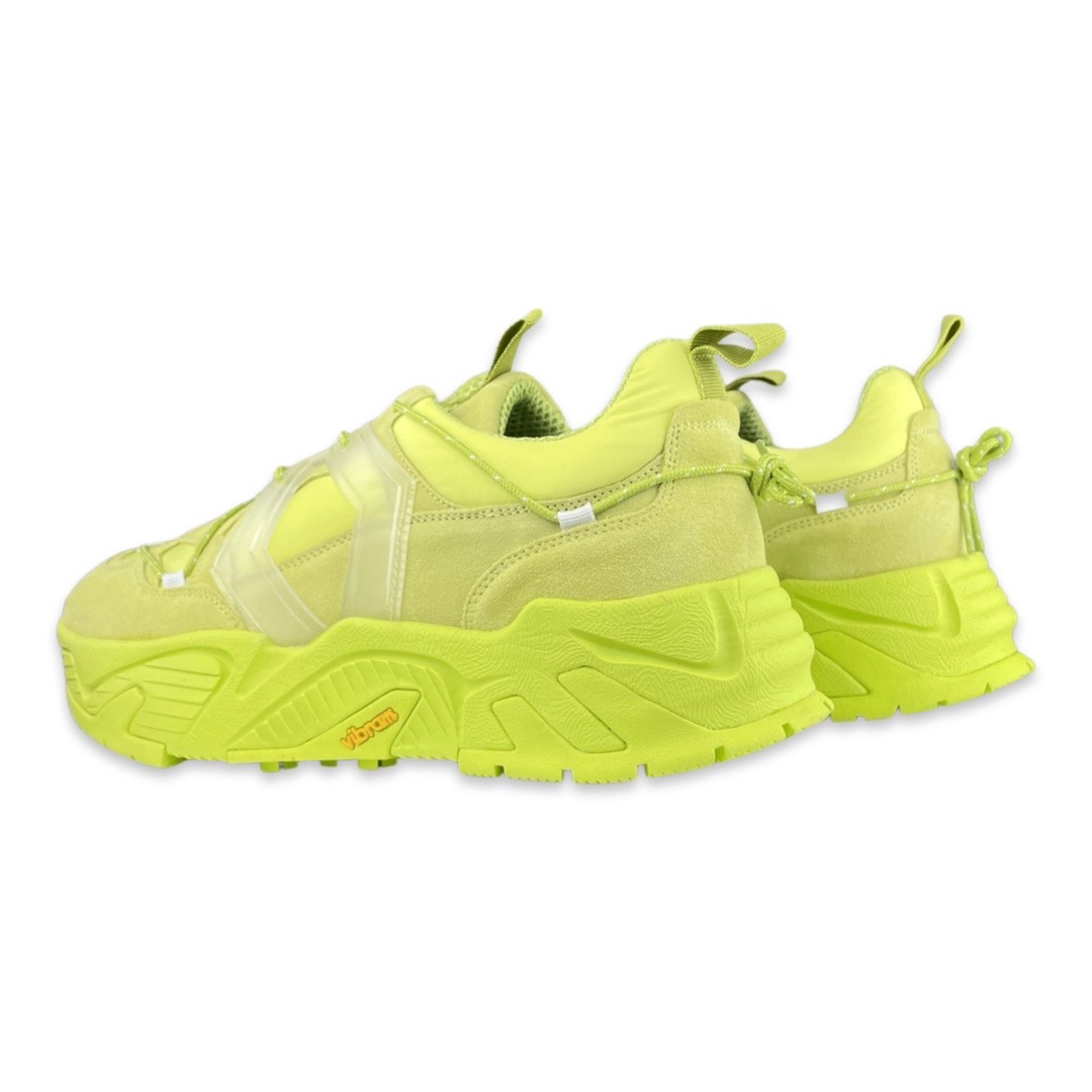 Mikakus Men New Boom Sneaker Mono Lime