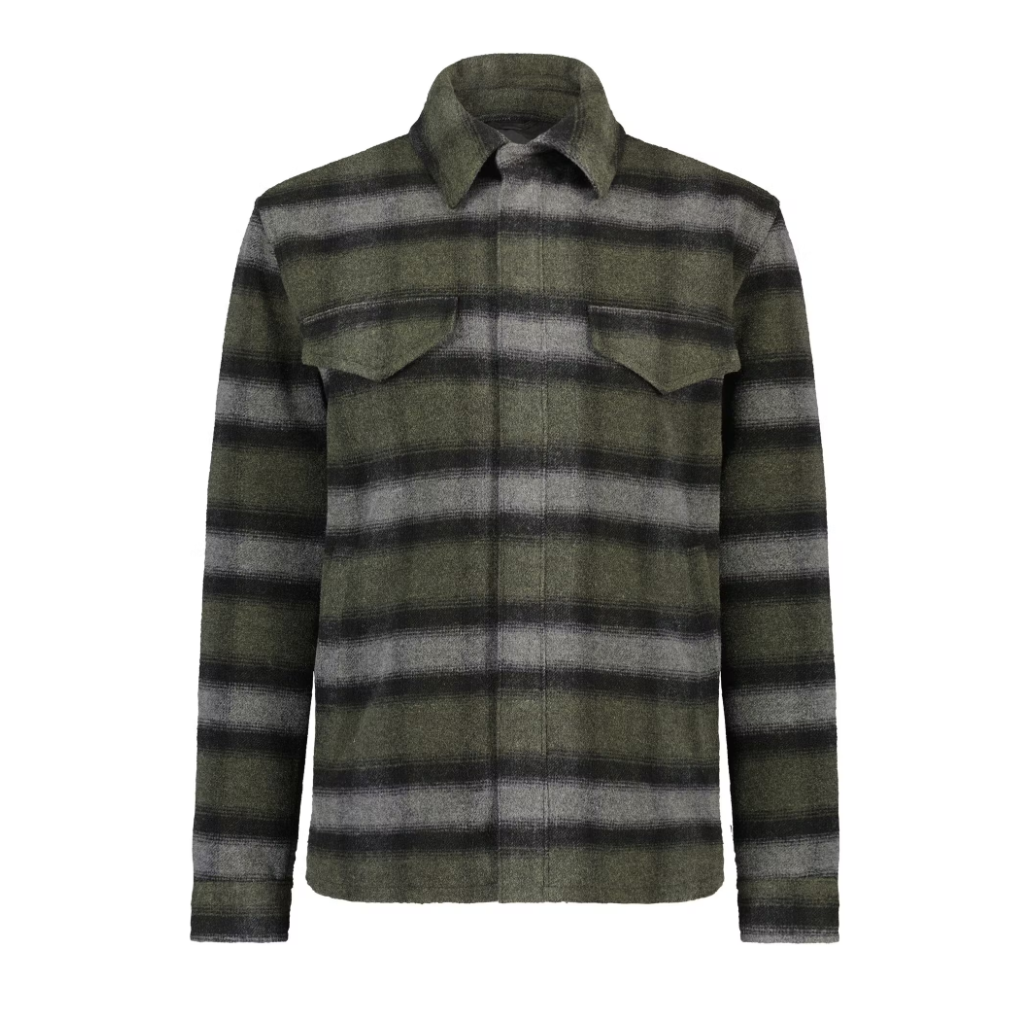 Goosecraft Ringostar Overshirt Grey Check