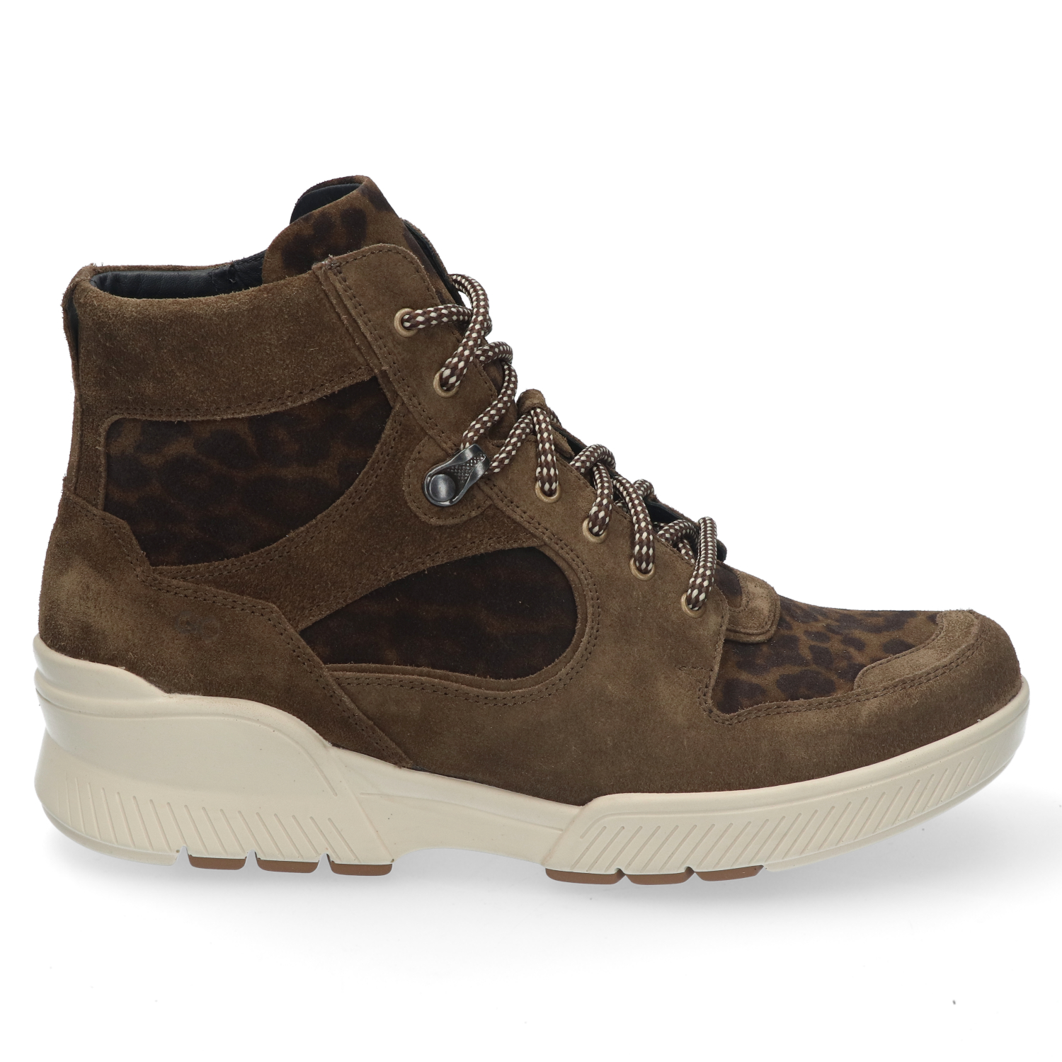 Durea 9713 Sneaker Olijf K