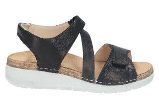 Durea 7431 Sandaal Zwart H