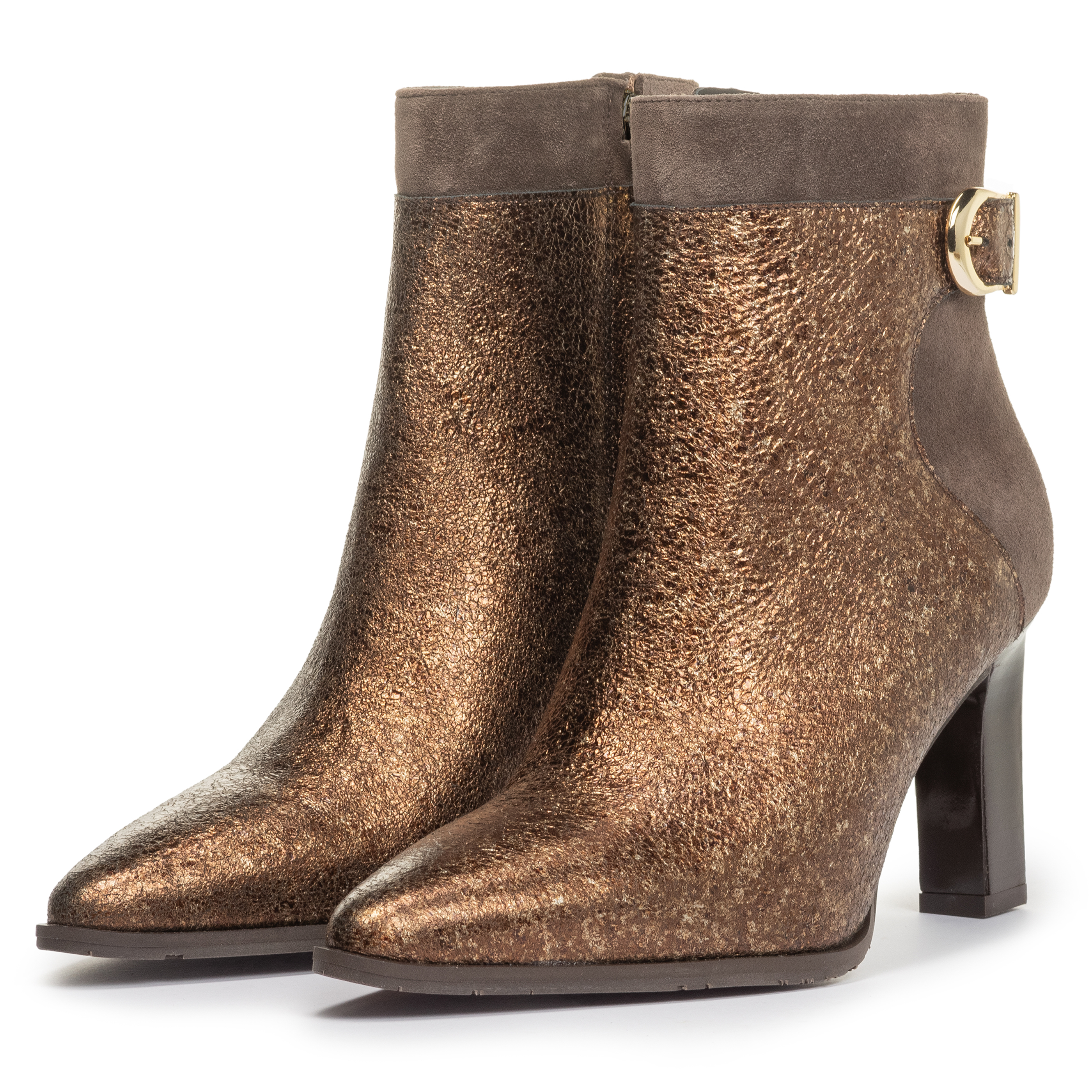 Floris van Bommel SFW-50060 Enkellaars Sharpi 02.05 Bronz G