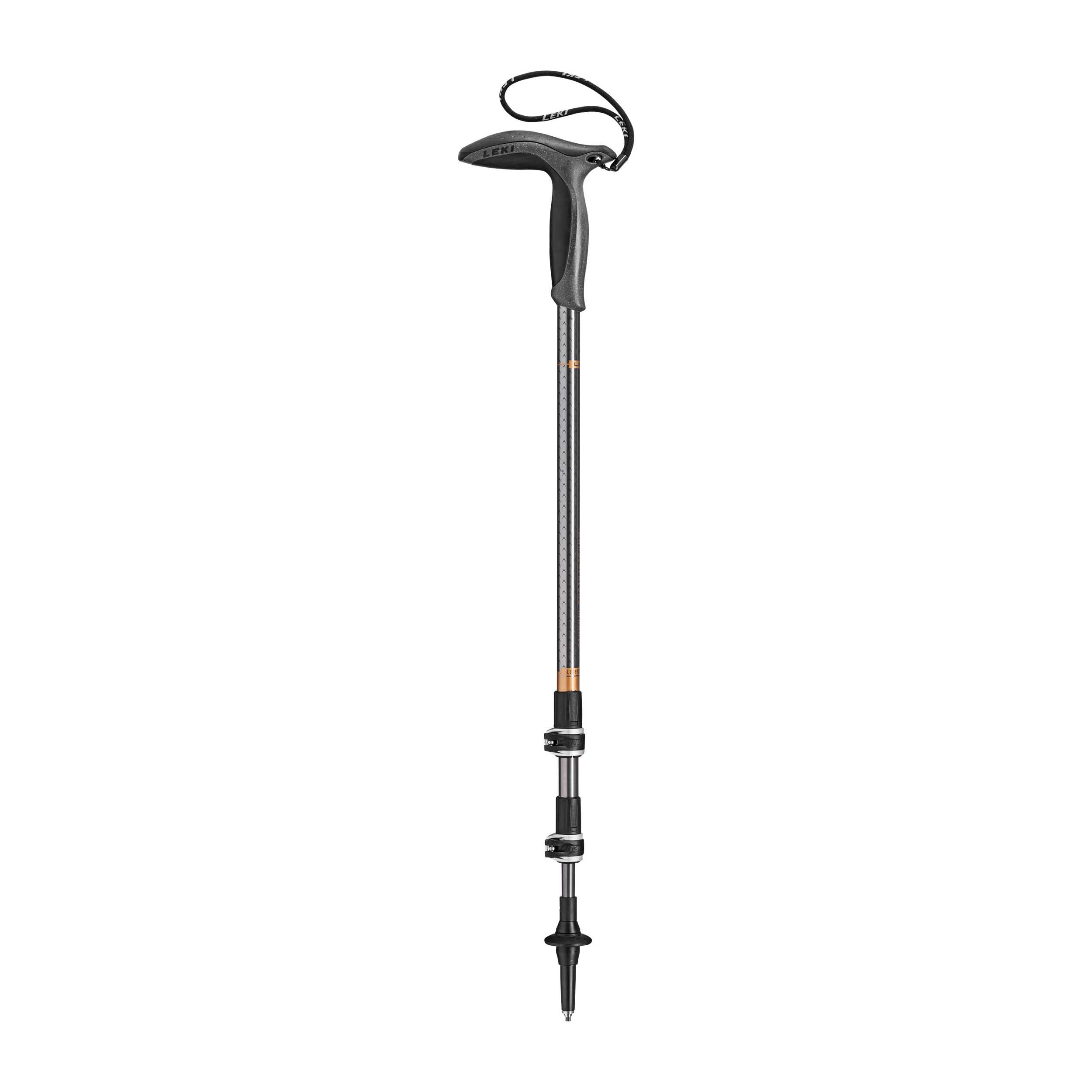 Leki 65320811 Wandelstokken Wanderfreund Makalu Gunmetal/Anthracite/Copper