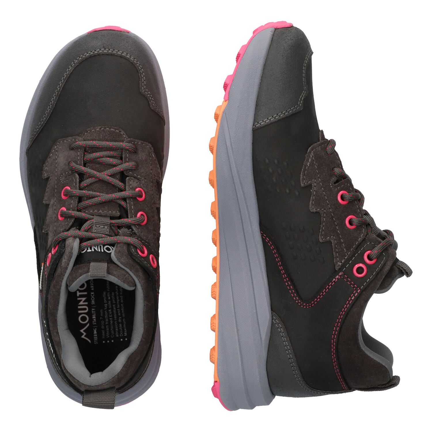 Mountos 724151 Wandelschoen Ourea Low Lady Grey/Grey