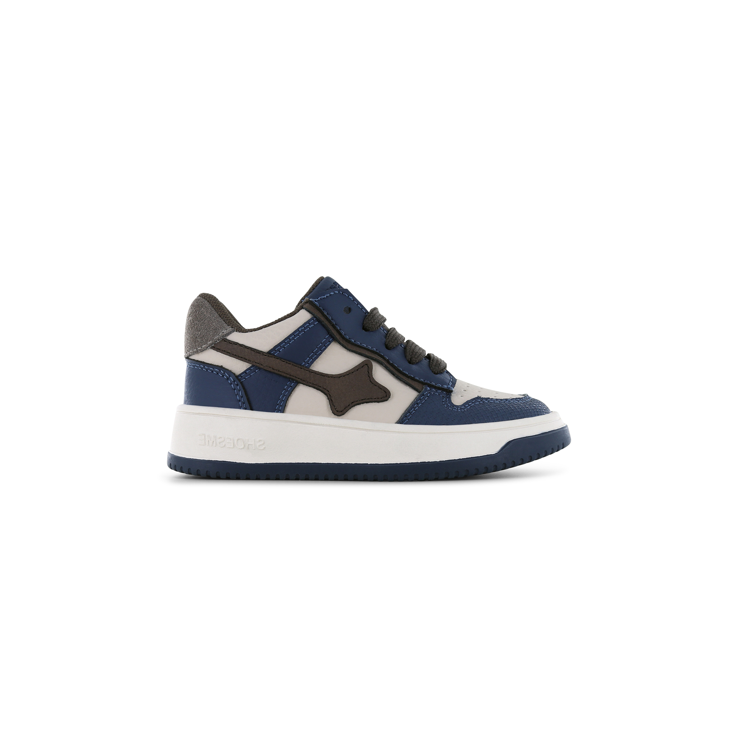 Shoesme NO25W015 Sneaker Dark Blue/Brown Shoesme NO25W015 Sneaker Dark Blue/Brown