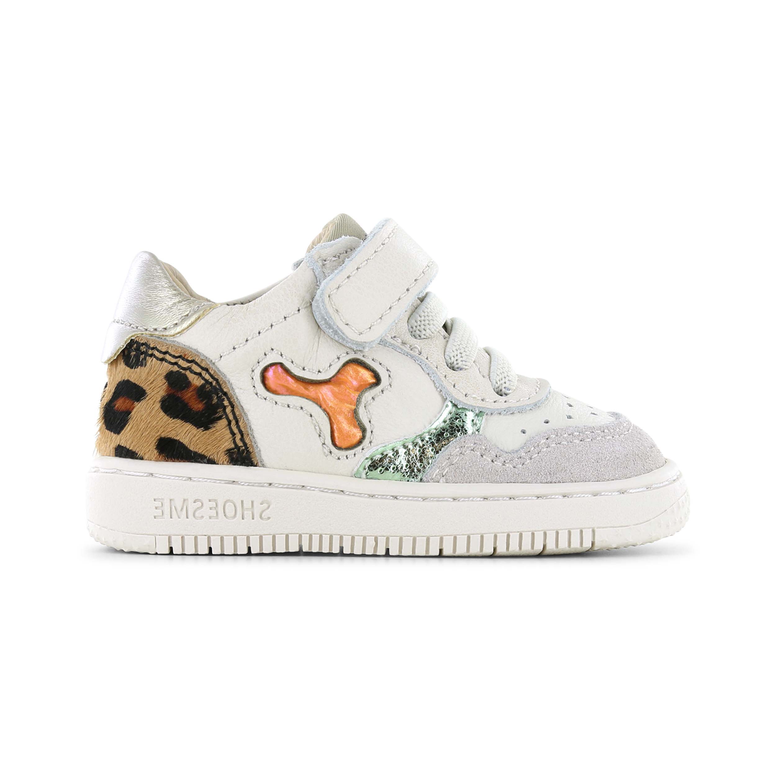 Shoesme BN24S012 Sneaker Basket Offwhite/Panter