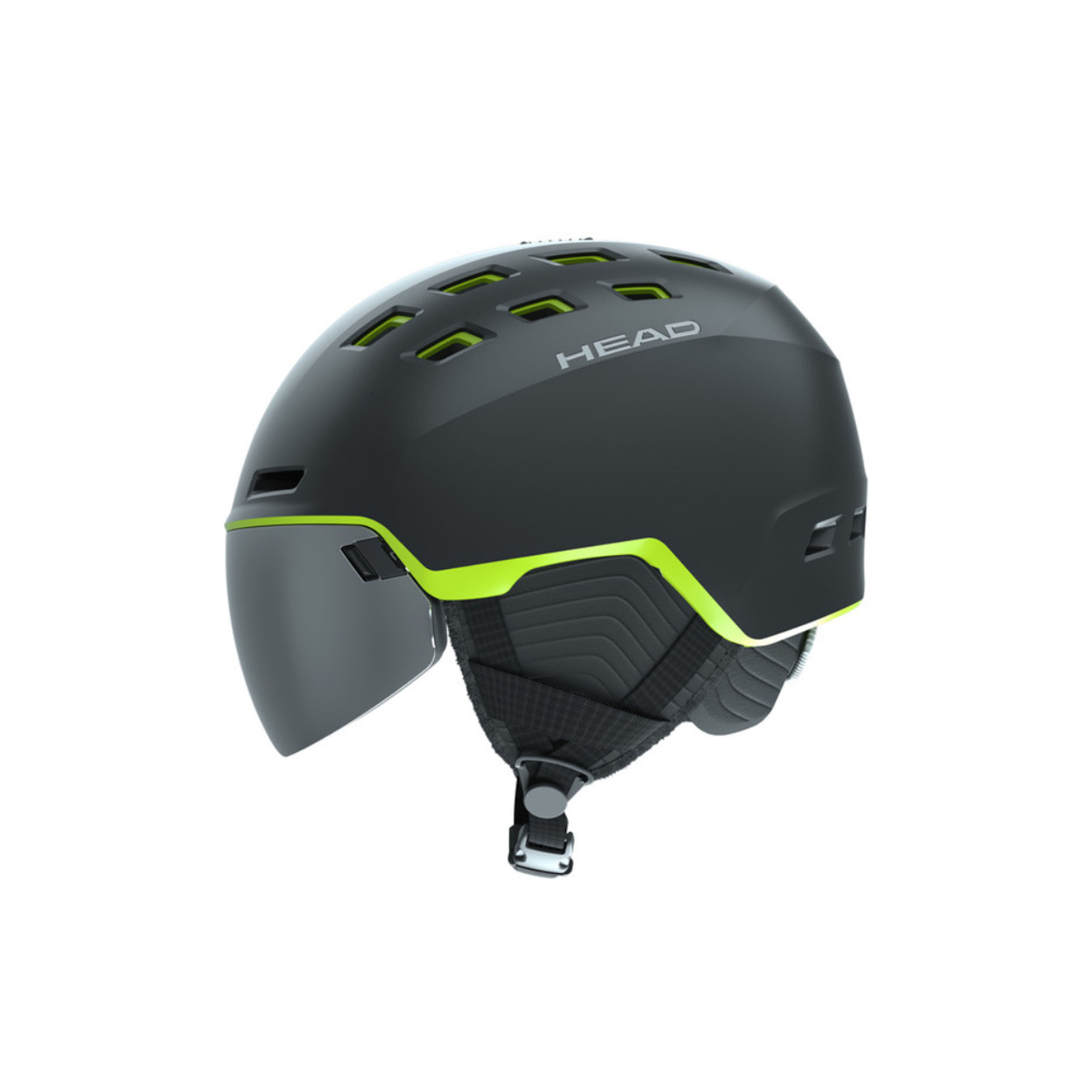 Heren Skihelm Head Radar zwart