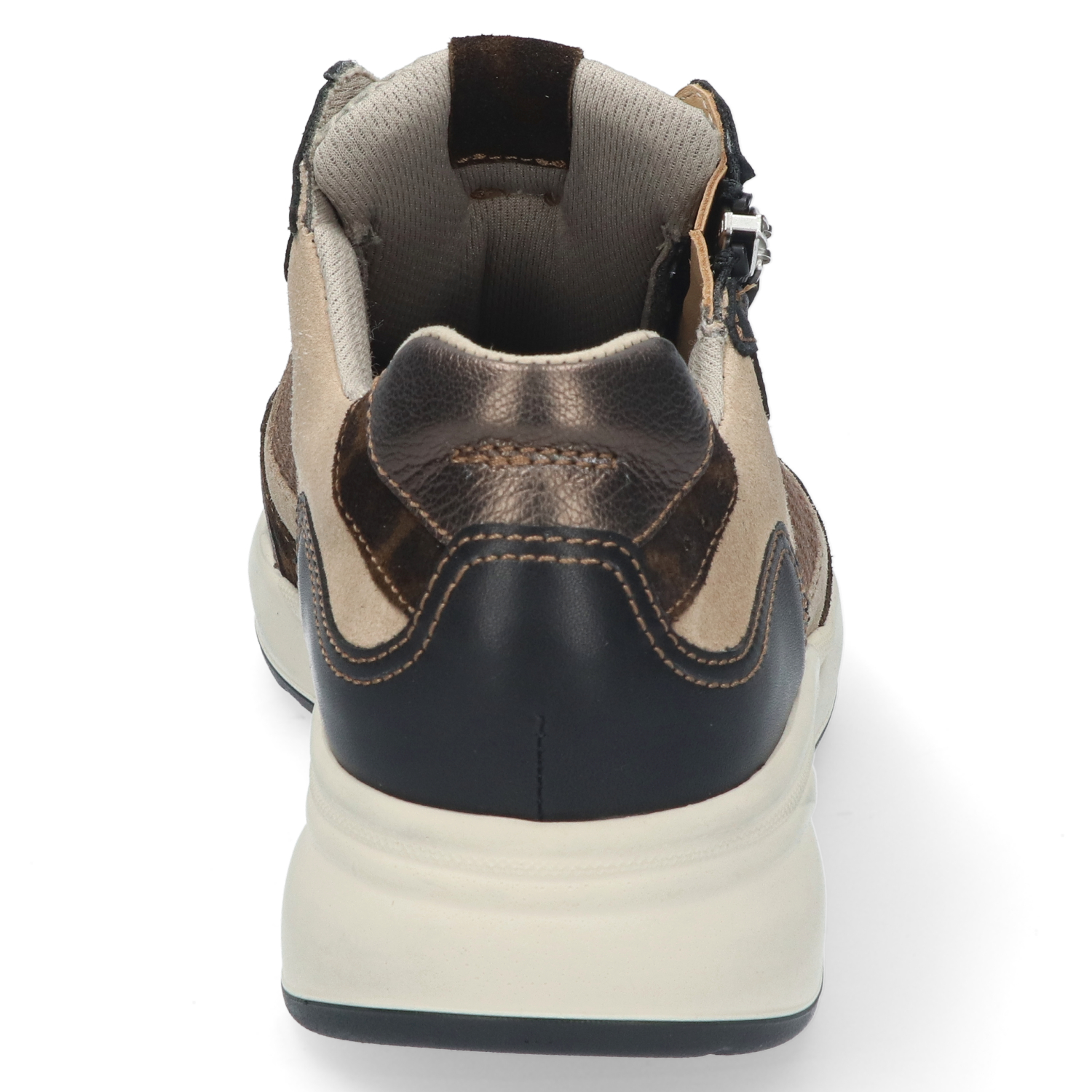 Durea 6295 Sneaker Zwart/Seppia H