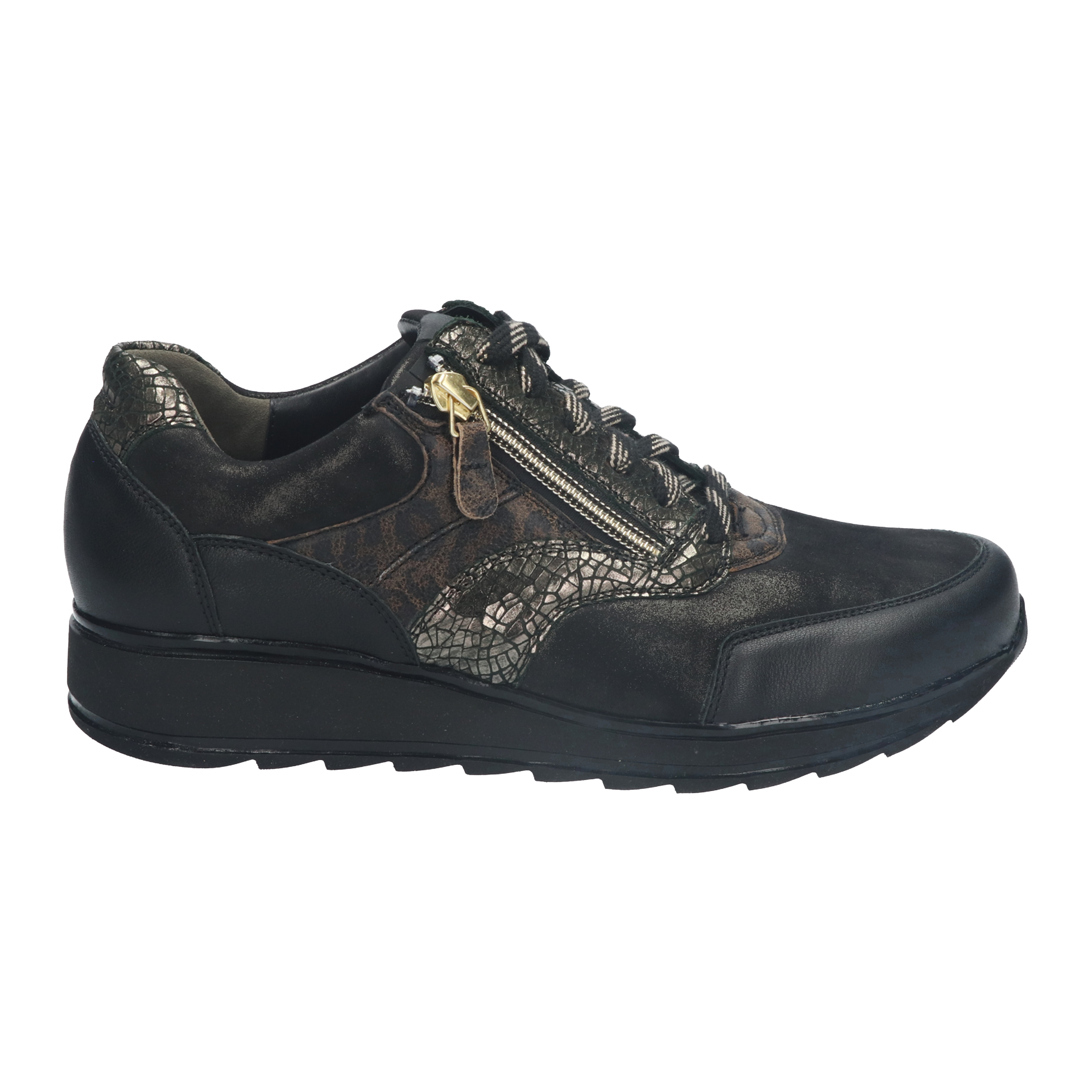 Durea 6279 Sneaker Zwart K