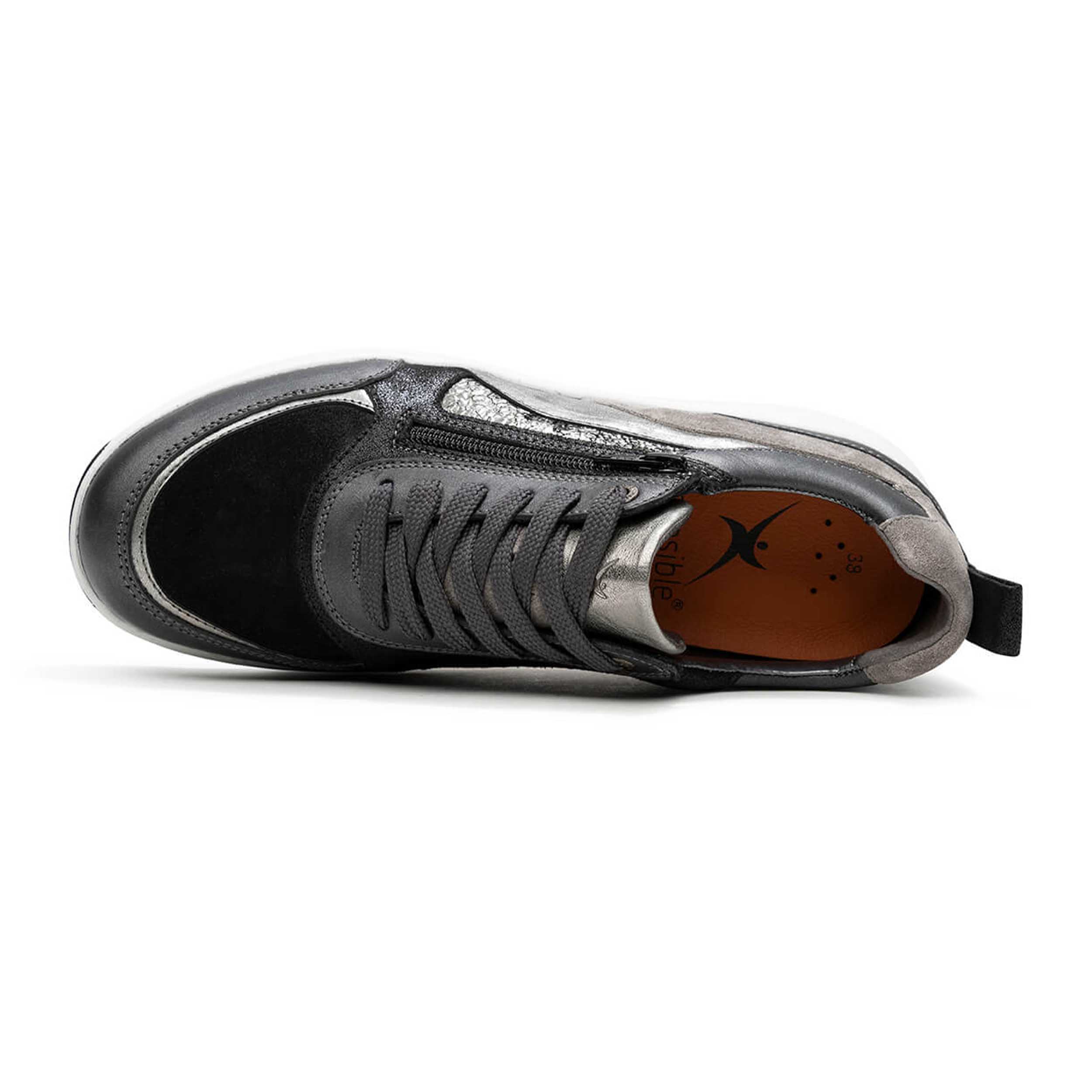 Xsensible 30222.2 Sneaker Valletta Old Silver Combi Hx