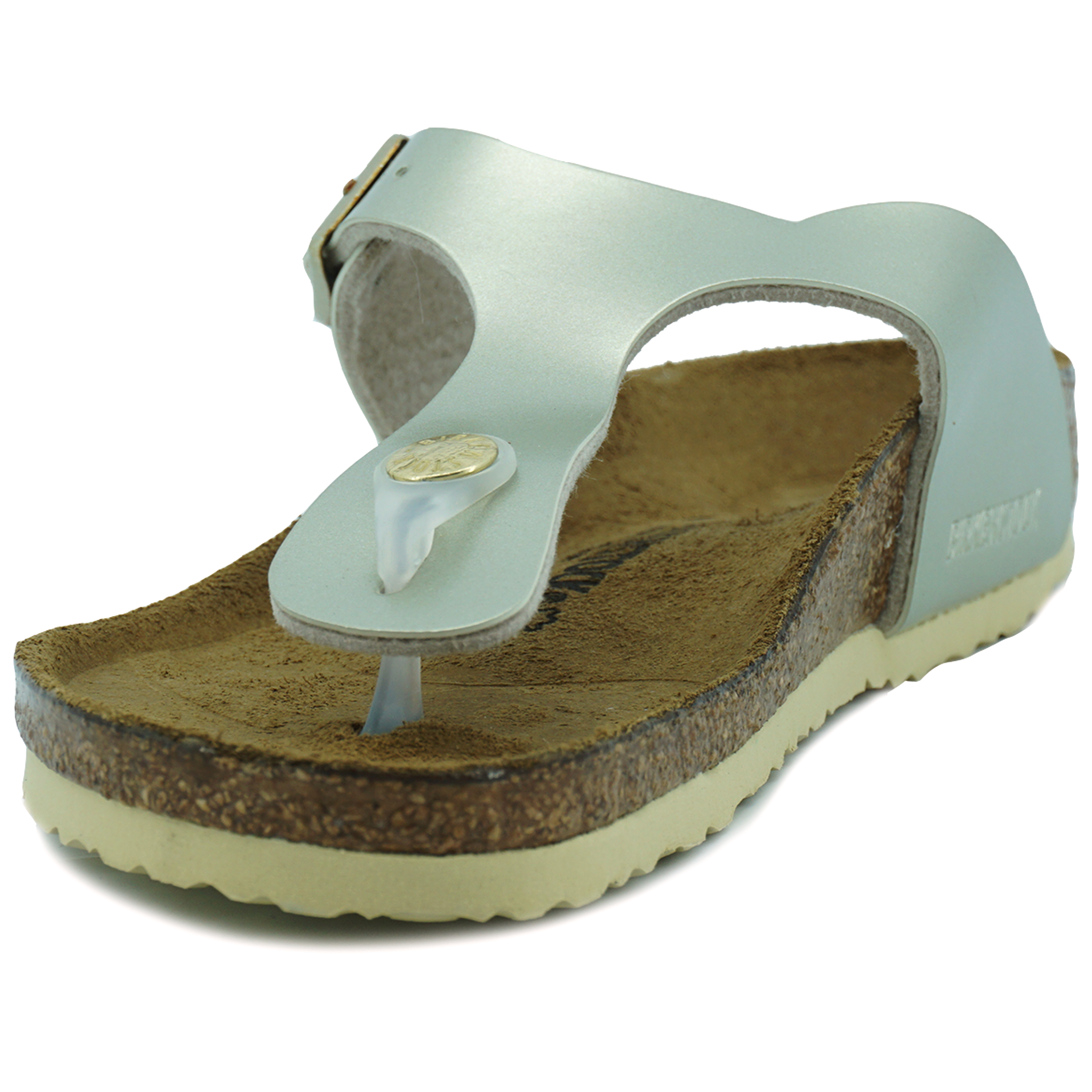 Birkenstock 1015593 Slipper Gizeh Electric Metallic Gold Narrow