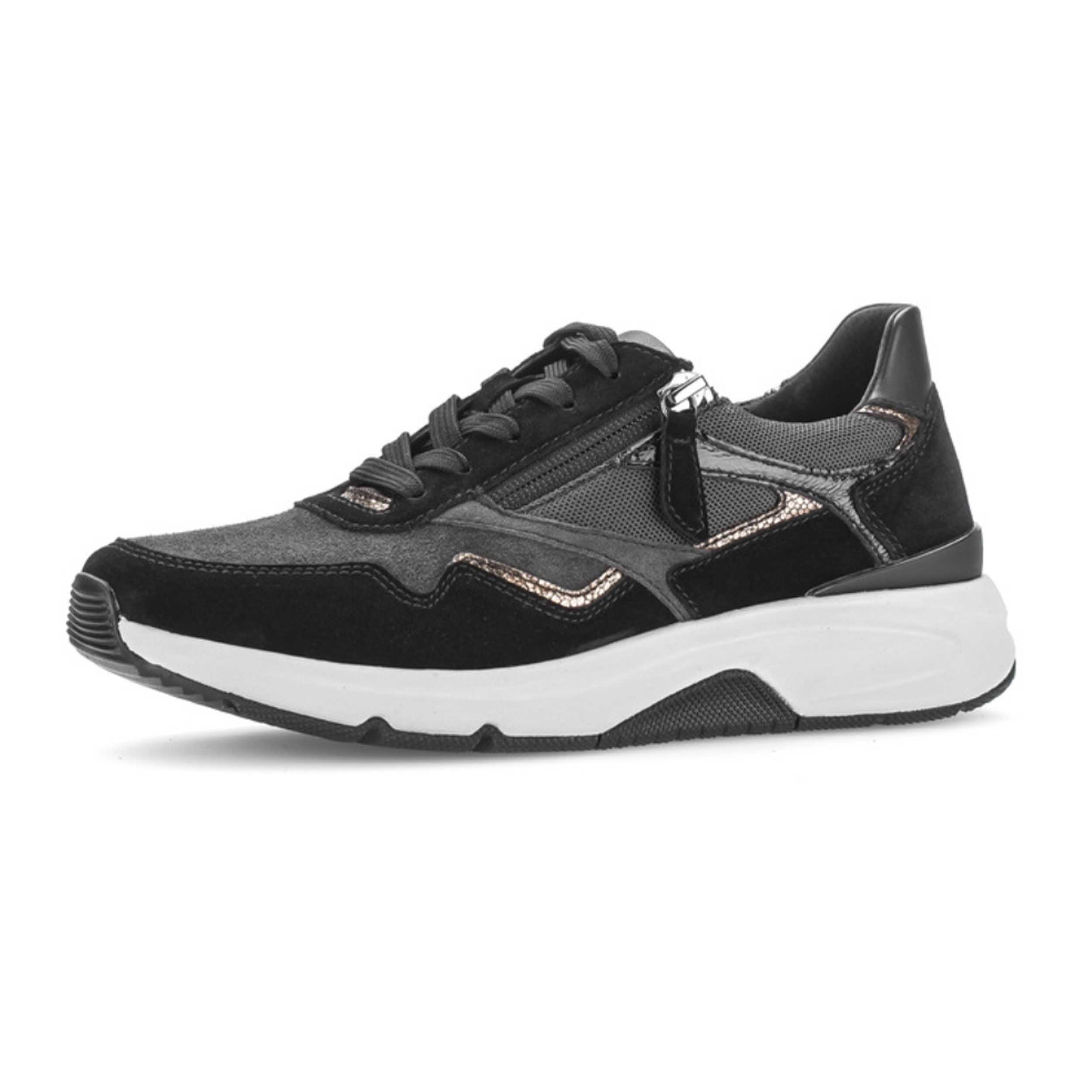 Gabor Rollingsoft 56.896 Sneaker Dark Grey/Black/Bronze