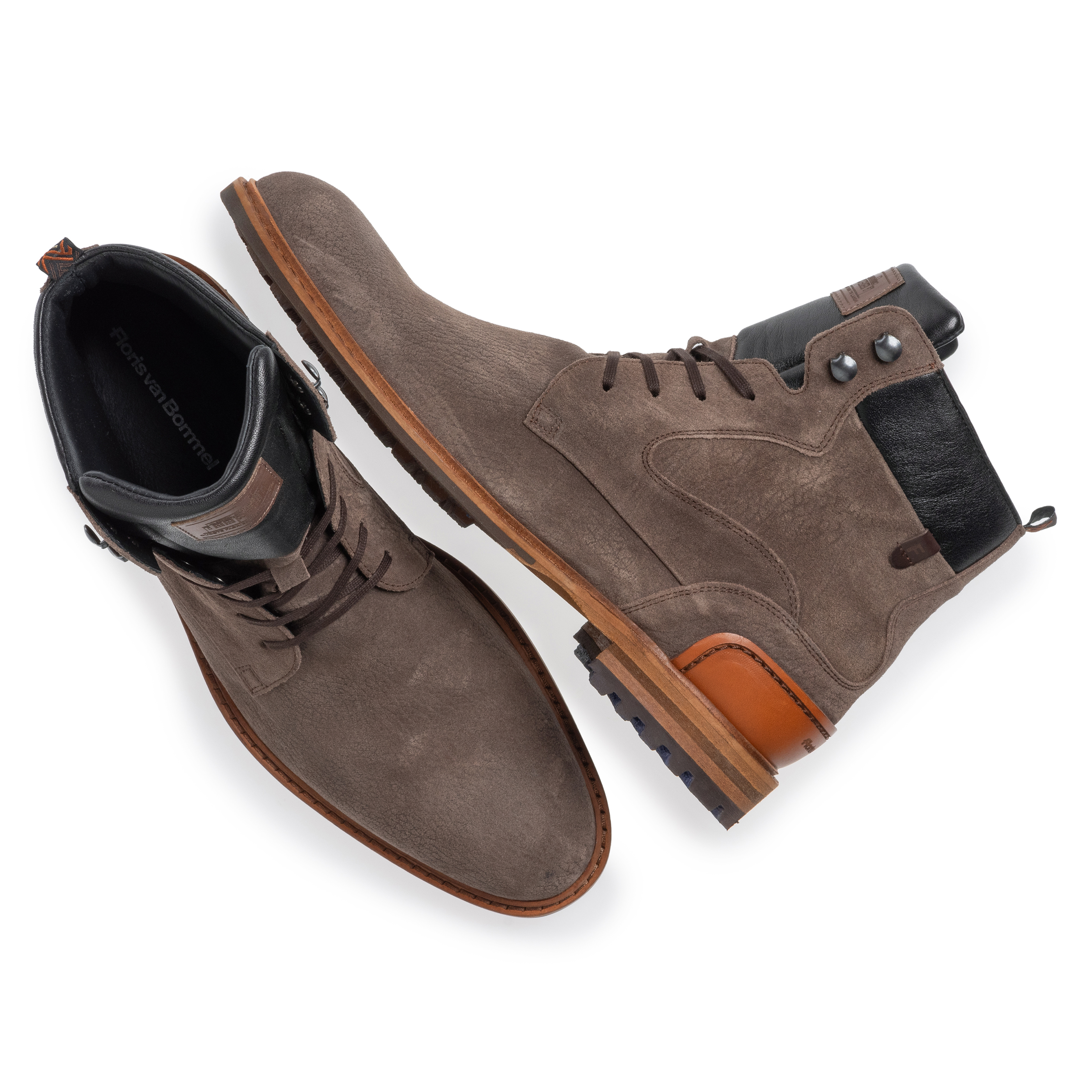 Floris van Bommel SFM-80027 Boot Crepi 06.24 Taupe H