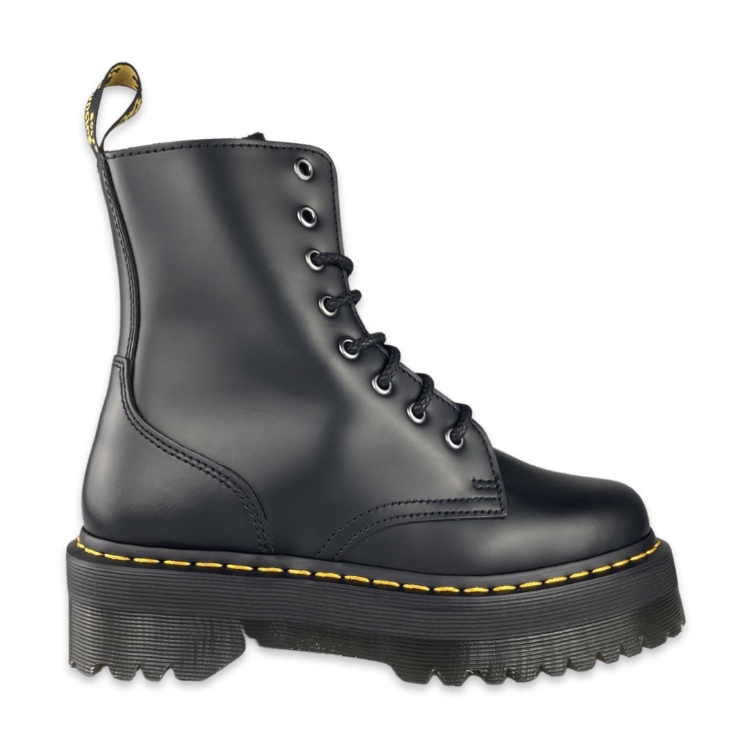 Dr. Martens Jadon Black Polished Smooth