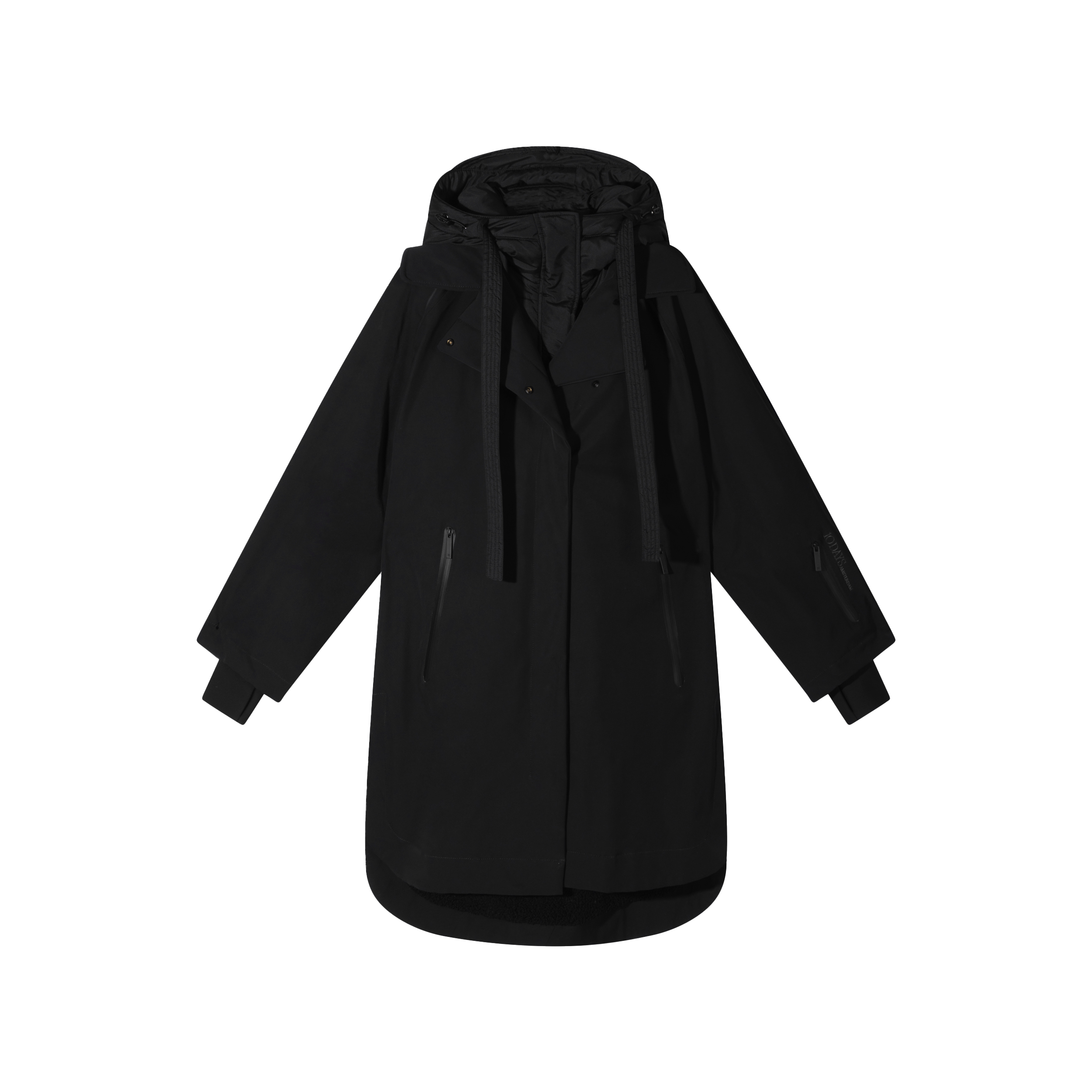 10DAYS 20-576-5203 Jas The Cool Coat Black
