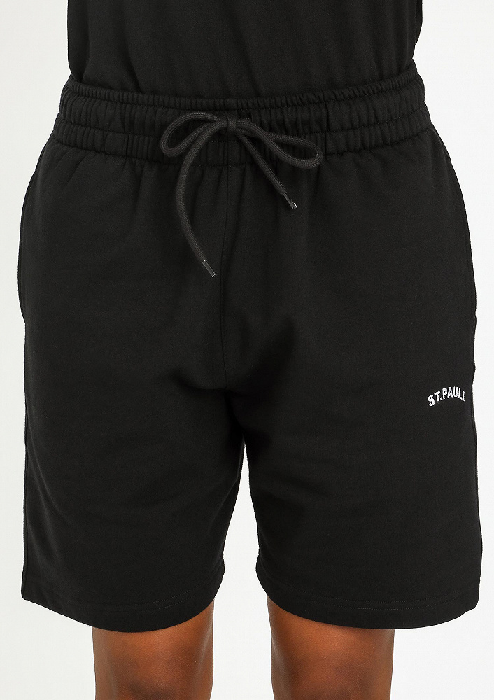 St. Pauli Sweatshort College Zwart