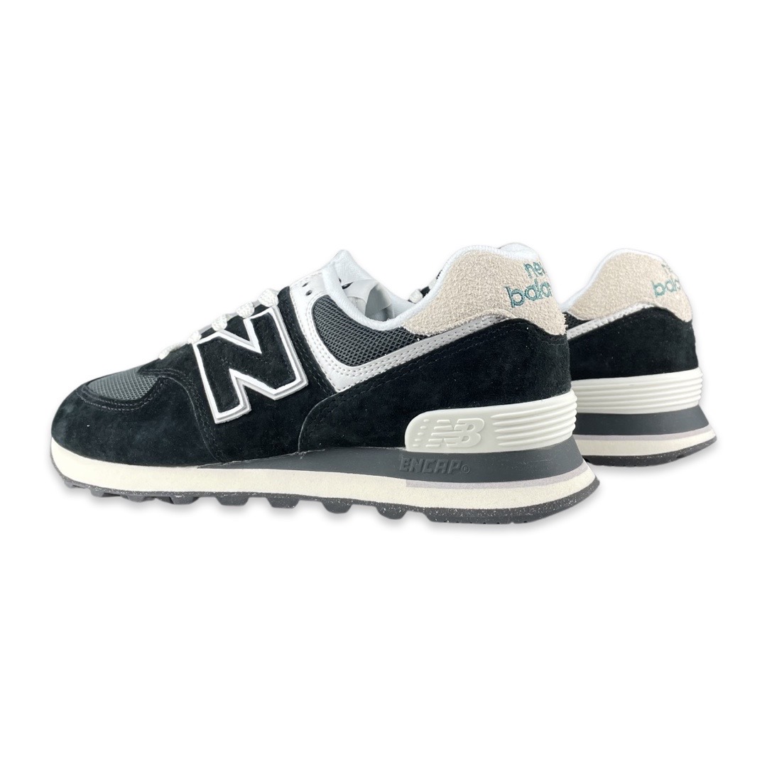 New Balance 574 Sneaker Black/Off White