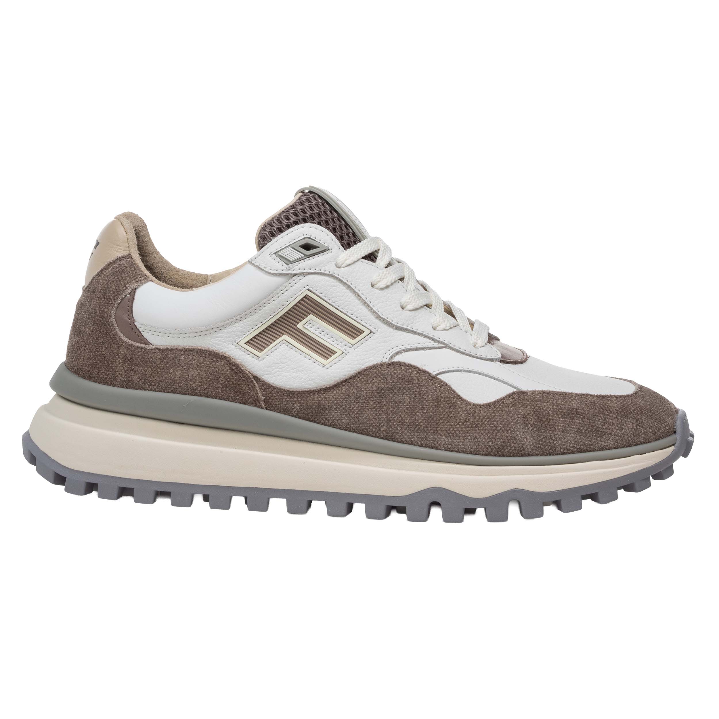 Floris van Bommel SFM-10238 Sneaker De Gripper 01.27 Taupe G1/2