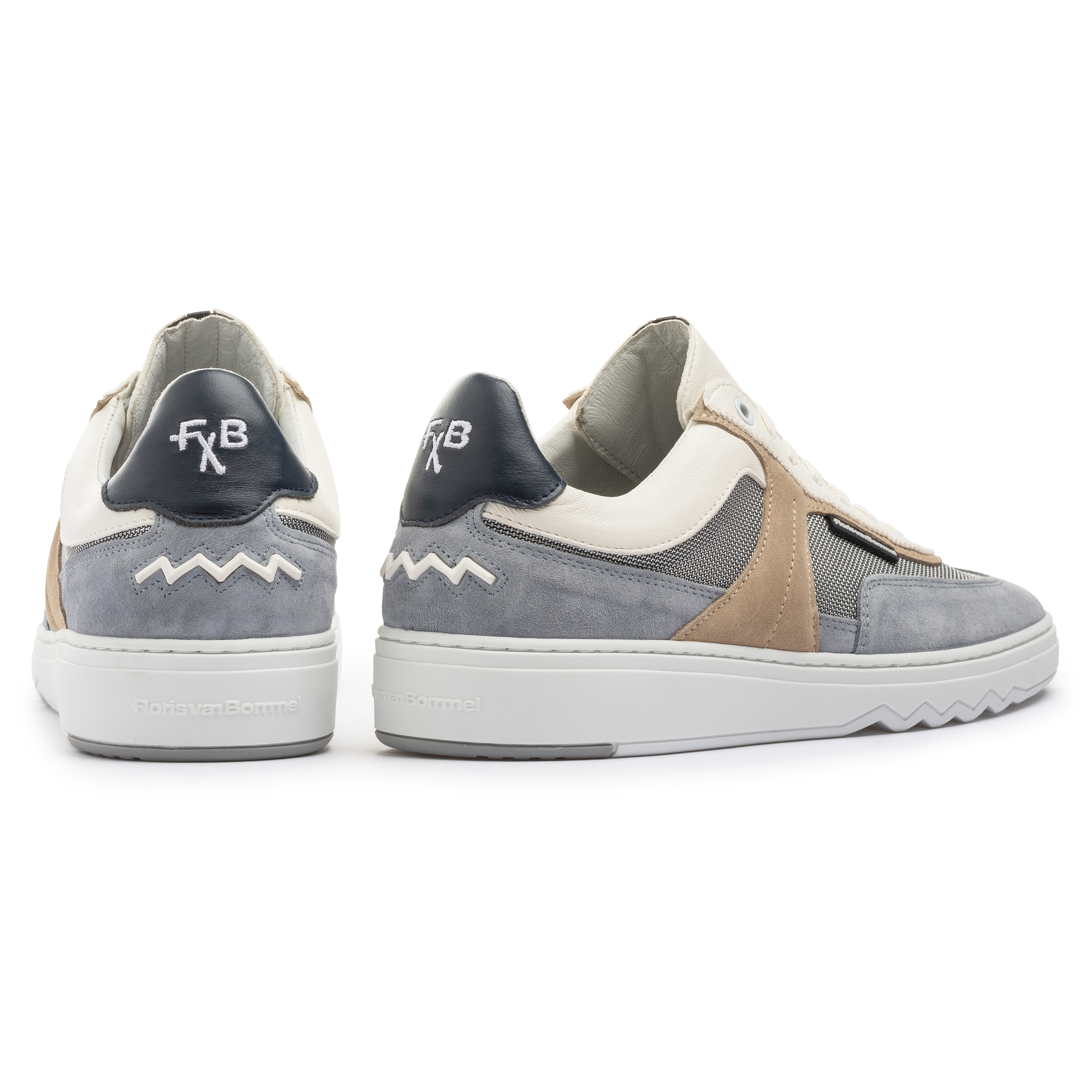 Floris van Bommel SFM-10216 Sneaker De Kupster 08.01 Light Blue G1/2