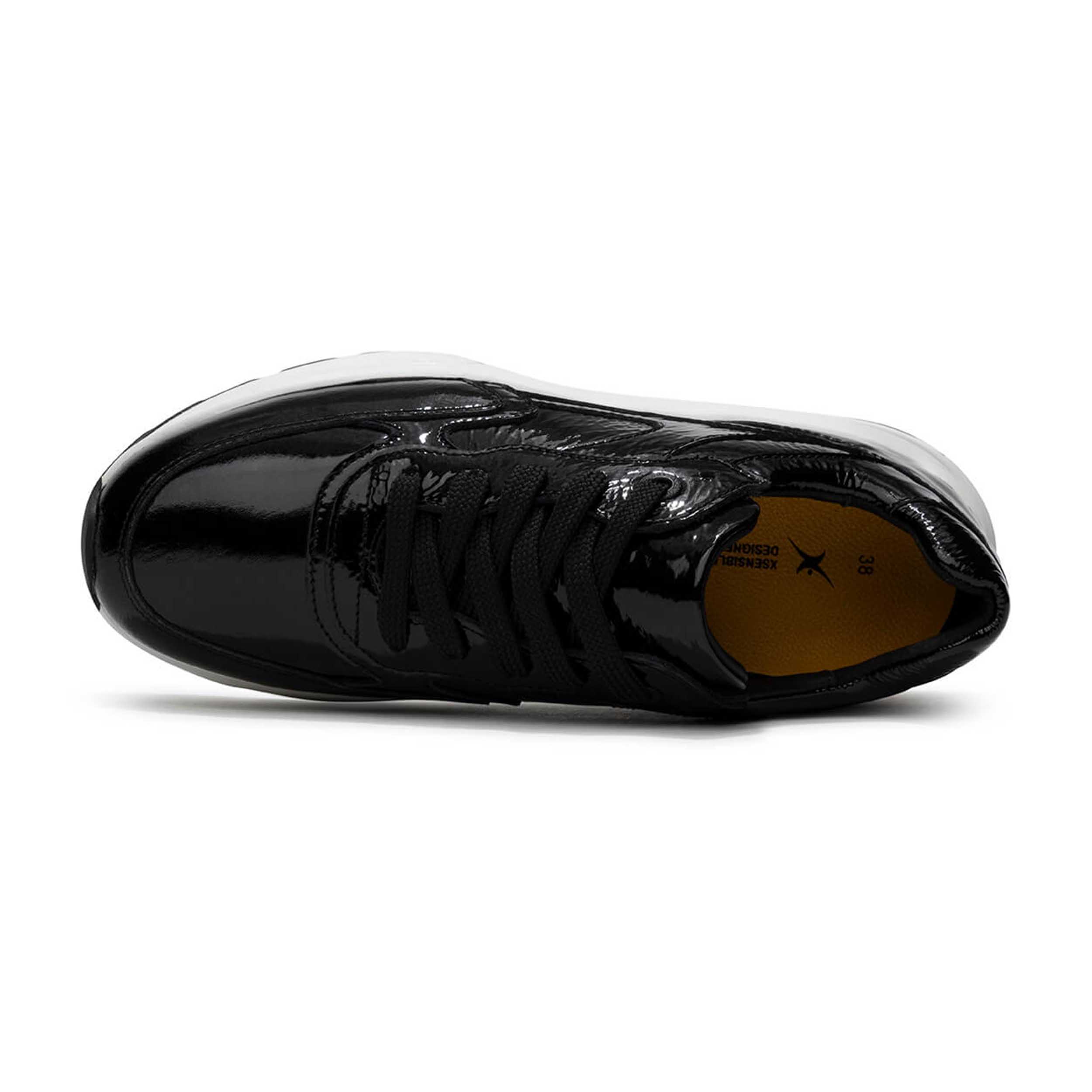 Xsensible 33002.4 Sneaker Ponte Vecchio Black Patent G