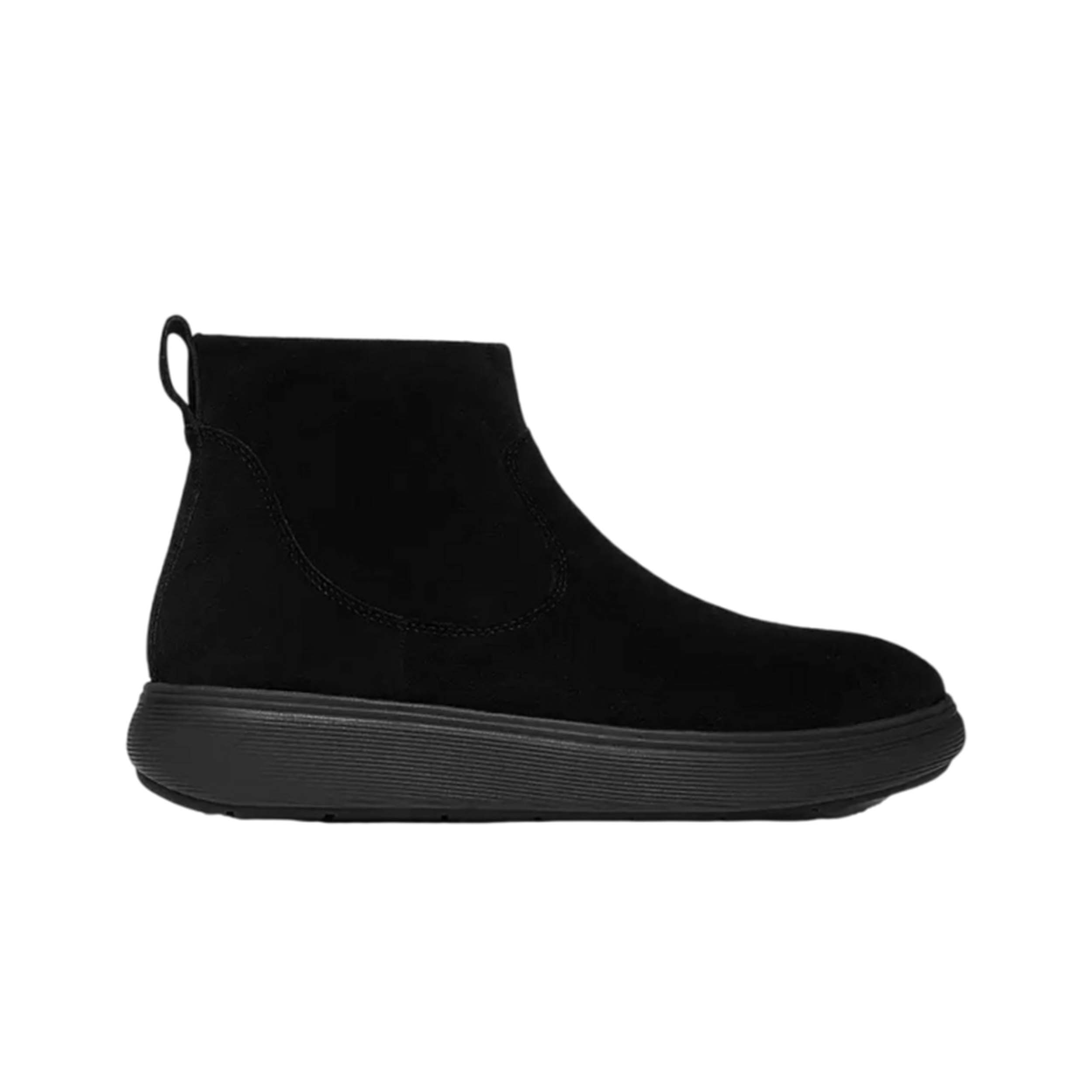 FitFlop E35 Enkellaars IQ-Comff Zip All Black