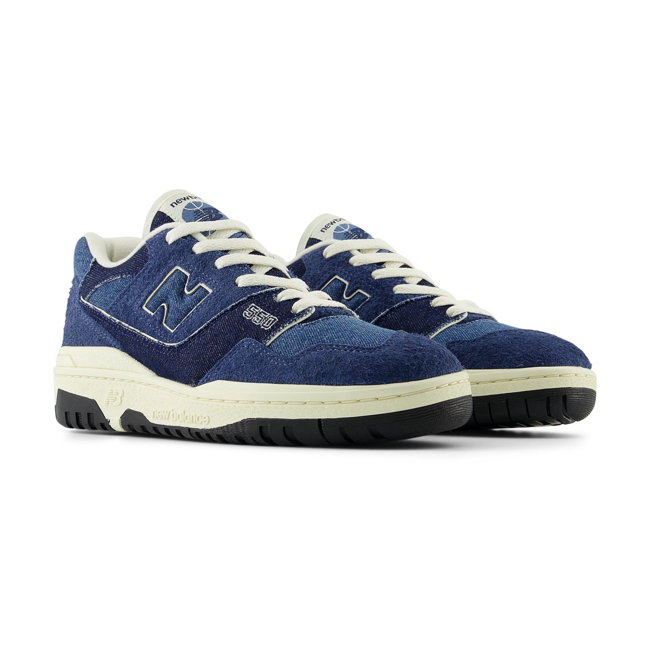 New Balance 550 Sneaker Navy/Heron Blue