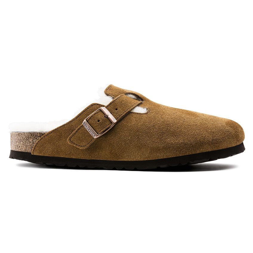 Birkenstock 1001140 Muil Boston Shearling Fur Mink Regular