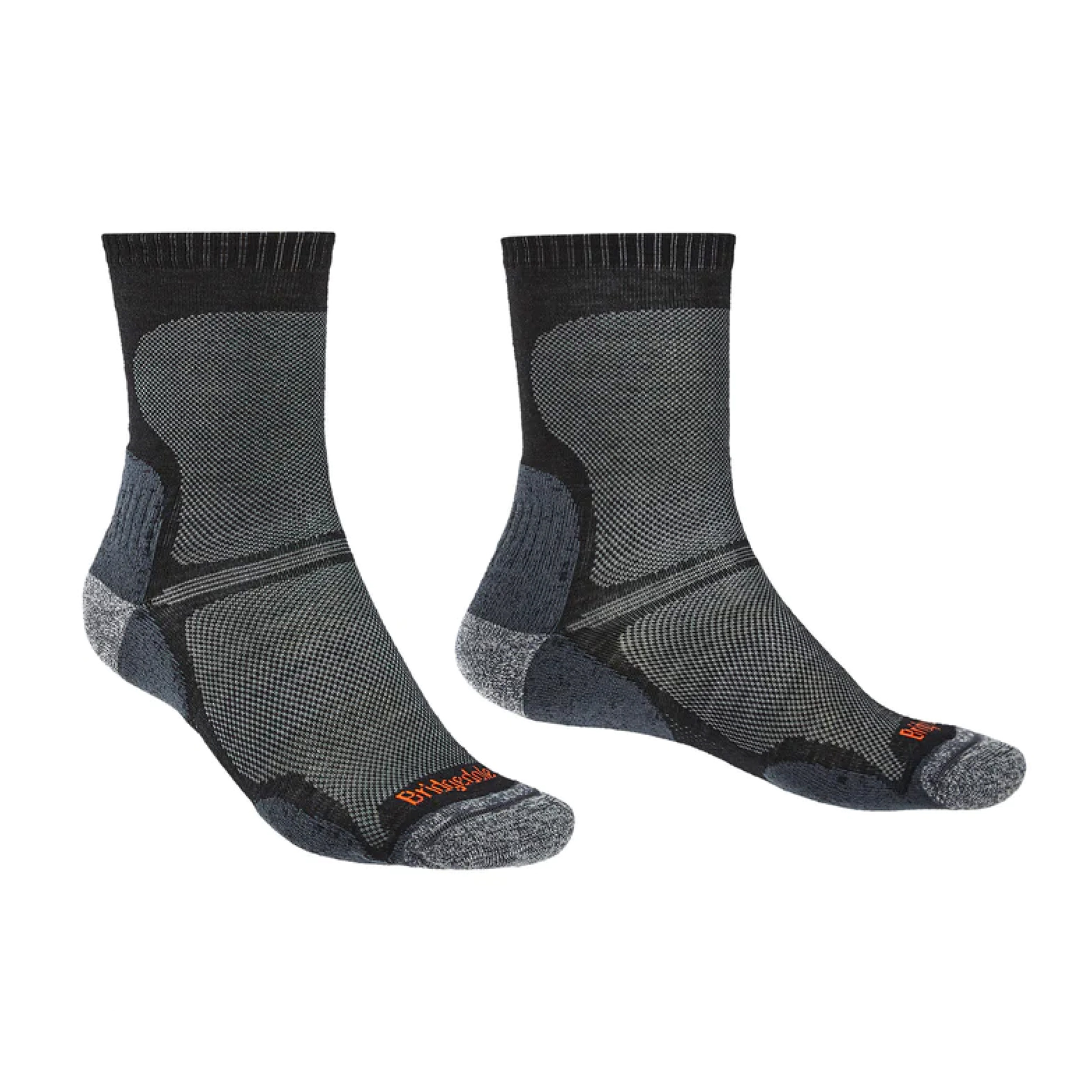 Bridgedale 710099 Ultra Light T2 Merino Performance Crew Black
