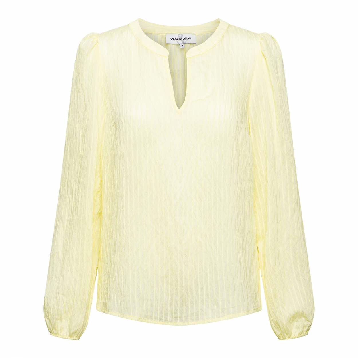 &Co Blouse Emily Stripe Lemon
