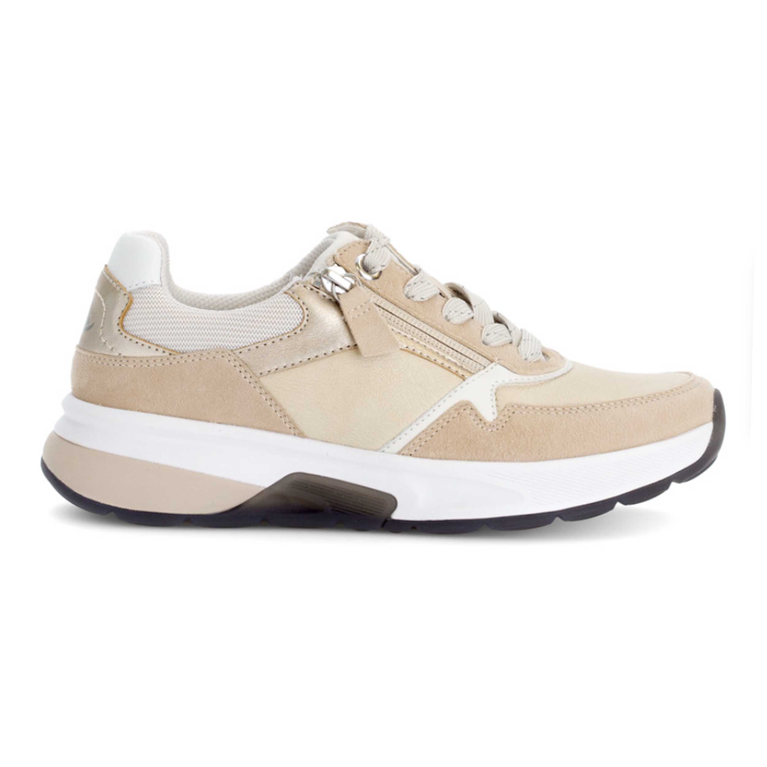 Gabor Rollingsoft 66.847 Sneaker Linen/Oak/Powder