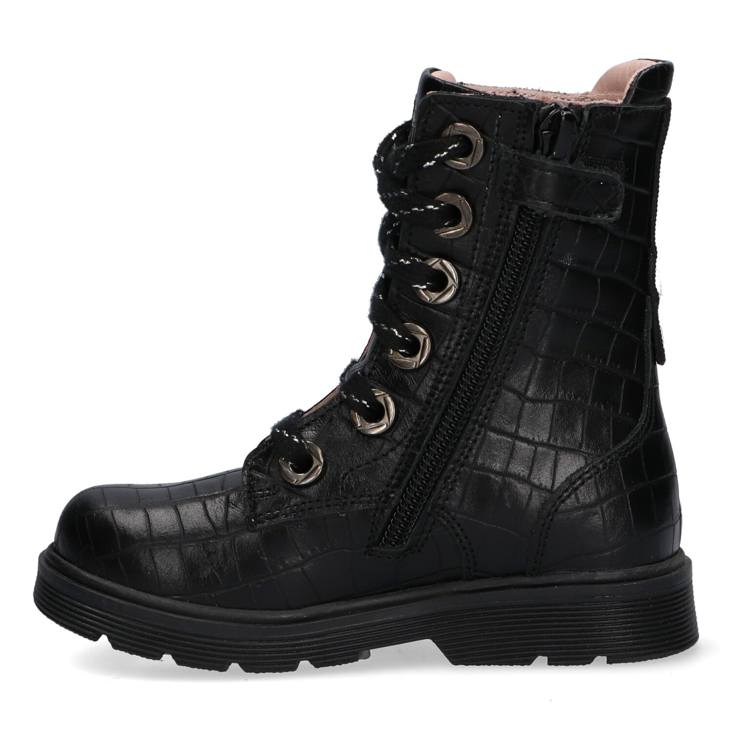 Twins 322630 Boot Britt Bugatti Black Croco 5