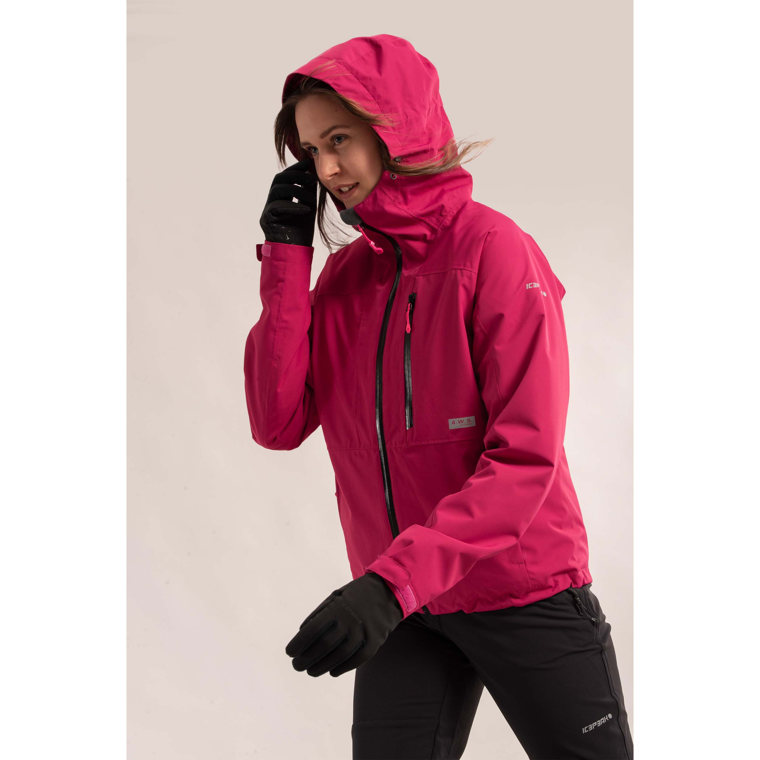 Icepeak 58874 Handschoen Hobart Zwart