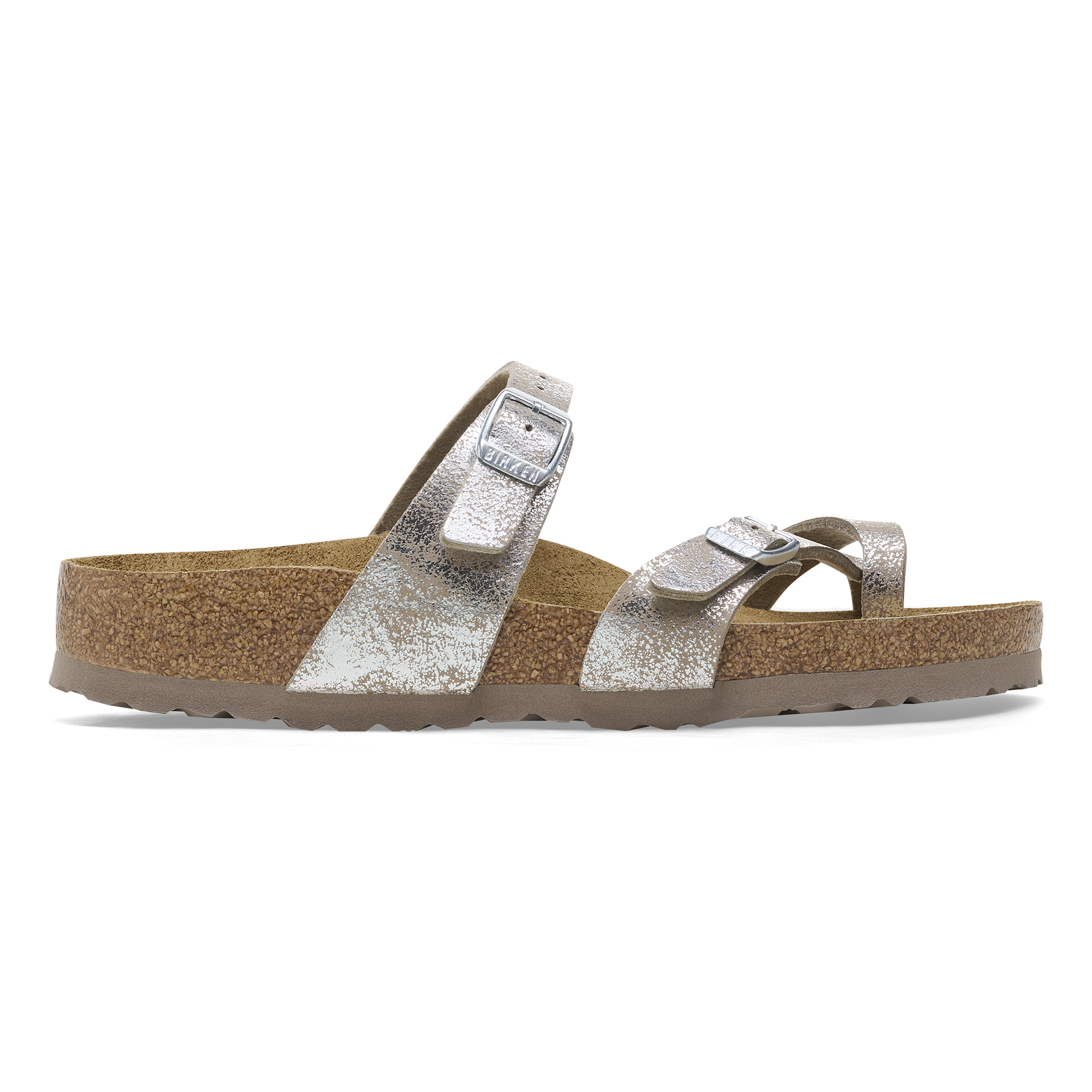 Birkenstock 1026992 Slipper Mayari Metallic Silver Regular