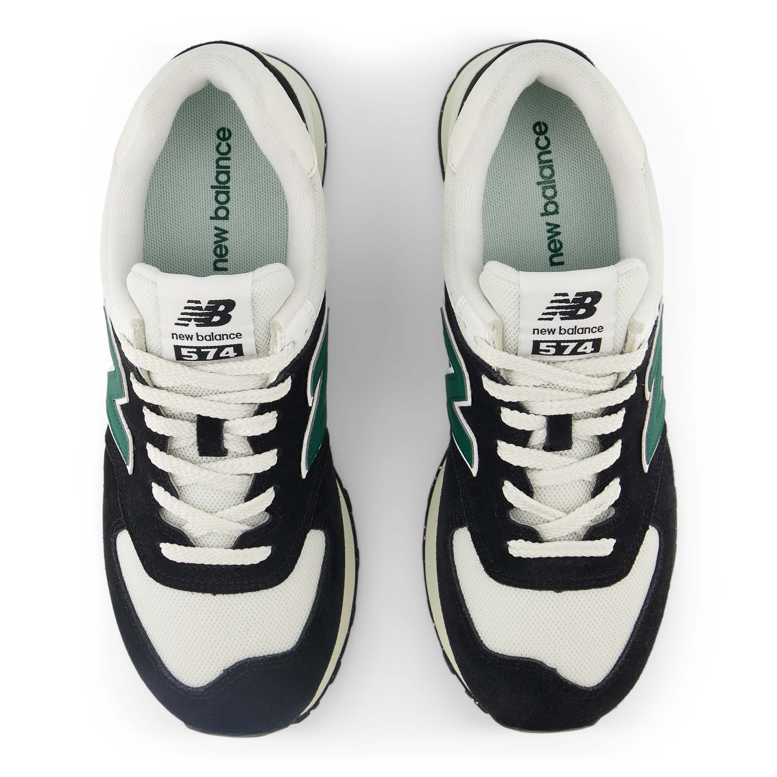 New Balance 574 Sneaker Black/White