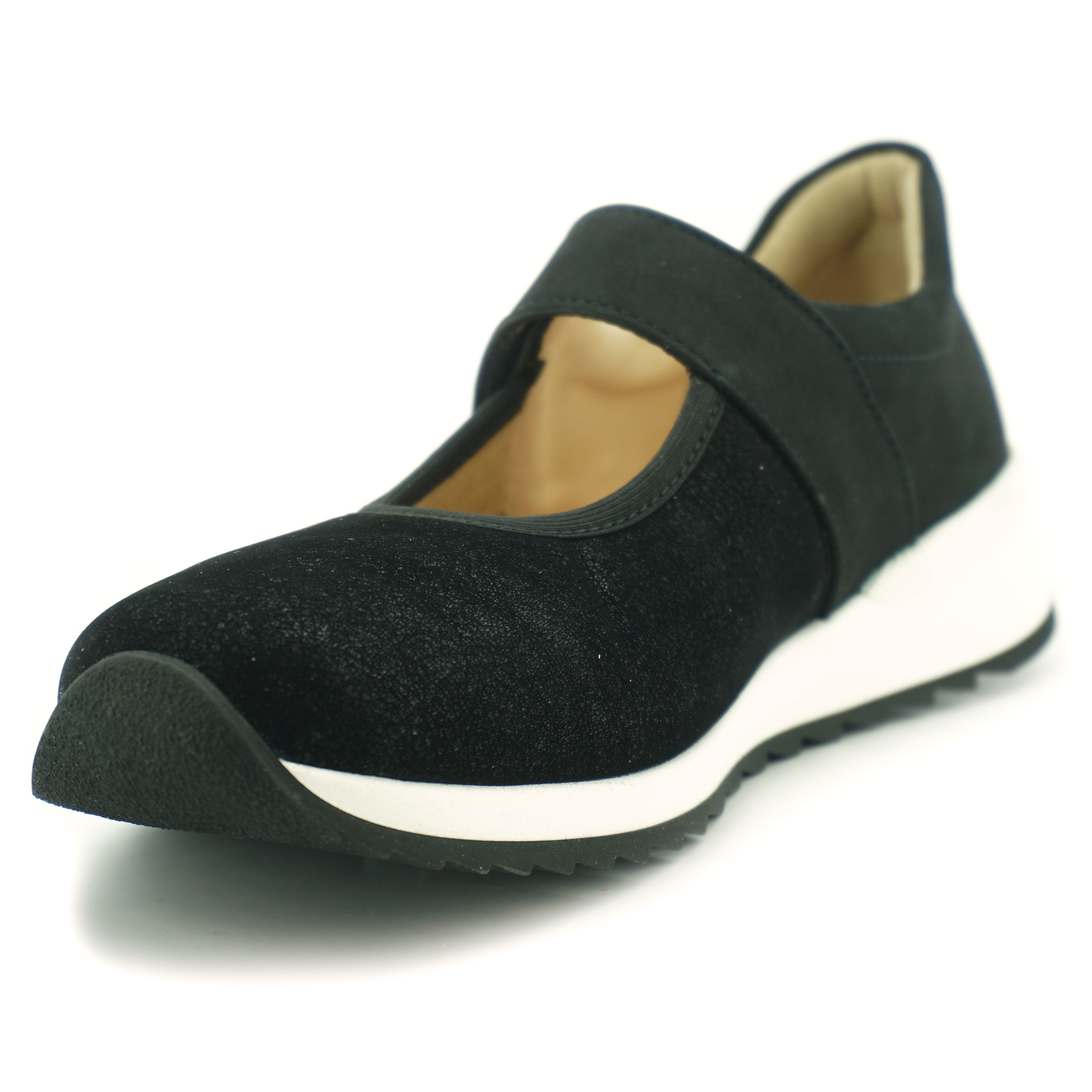 Finn Comfort FinnStretch 5063 Bandschoen Assenza Black