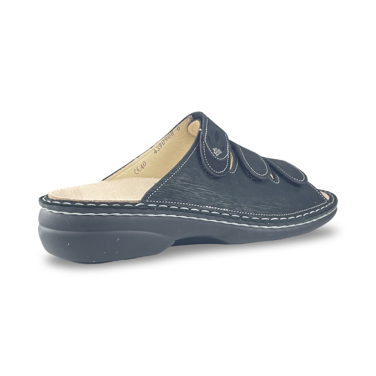 Finn Comfort Classic 2554 Slipper Kos Black