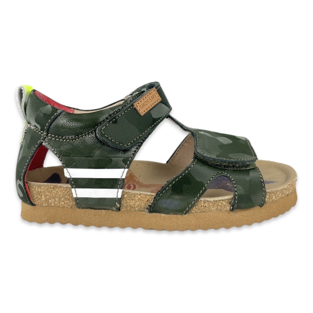 Shoesme Bio Sandaal Camo Groen