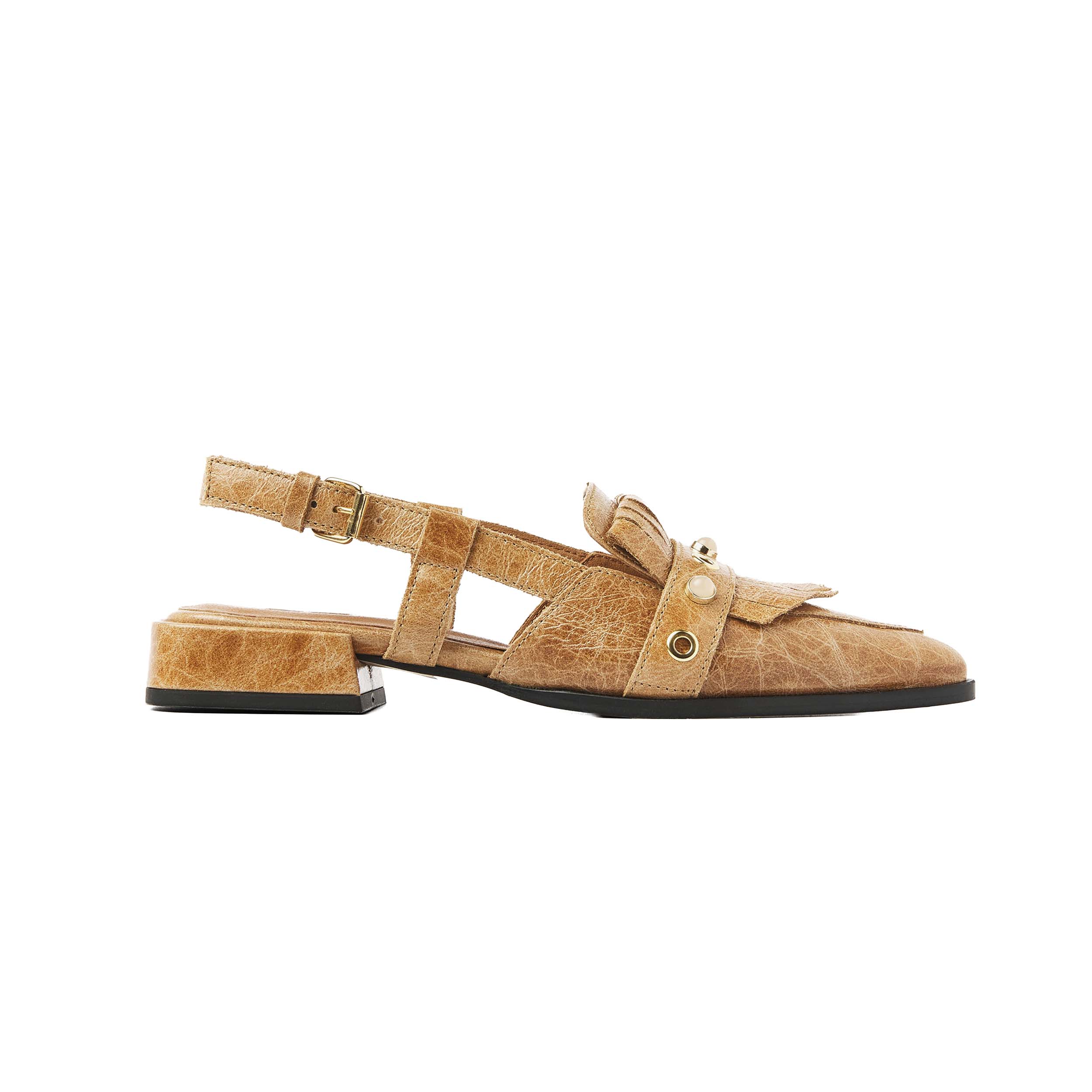 VIA VAI 62210 Slingback Jazz Tammi Cognac