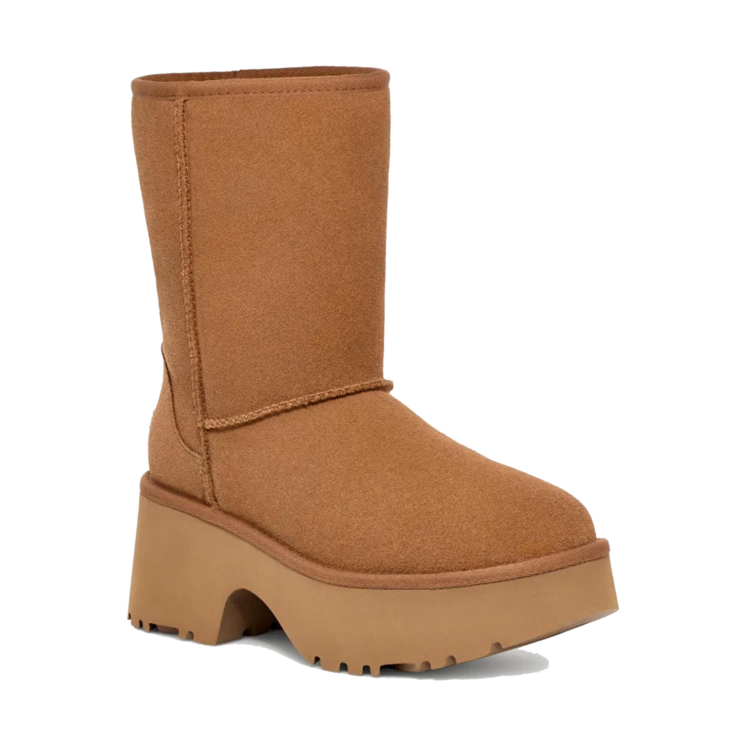 UGG 1158310 Enkellaars Classic Short New Heights Chestnut