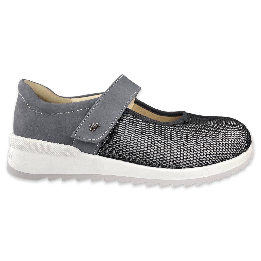 Finn Comfort FinnStretch 5063 Bandschoen Assenza Grijs