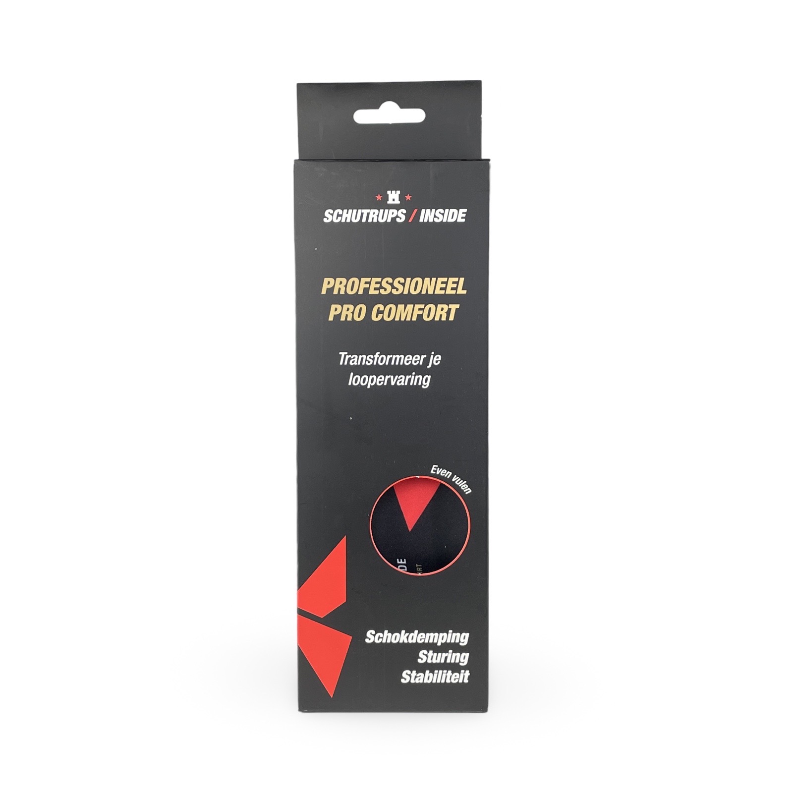 Schutrups Inside Inlegzool Professioneel Pro Comfort Zwart